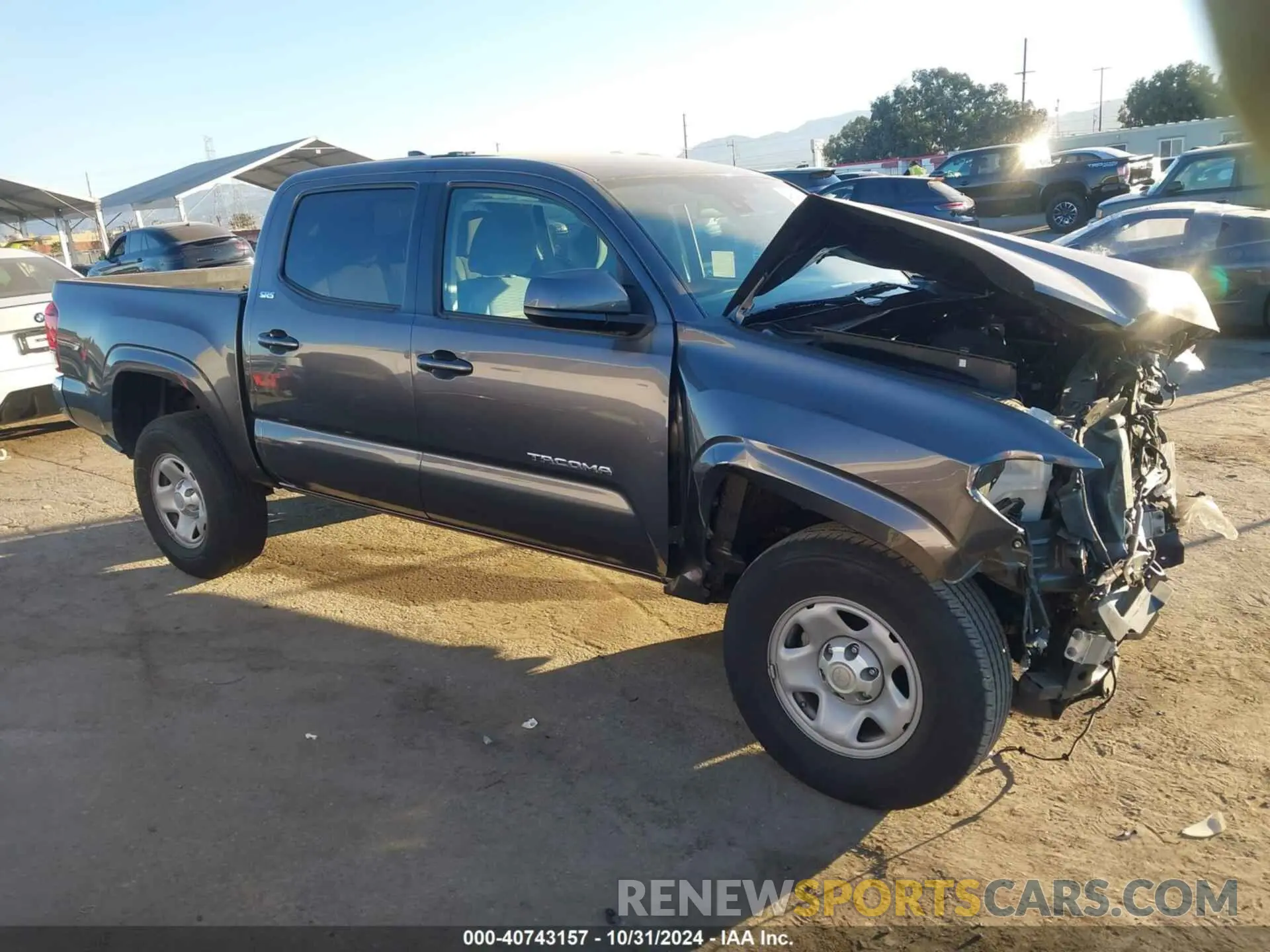 14 Photograph of a damaged car 5TFAX5GN0KX155737 TOYOTA TACOMA 2019