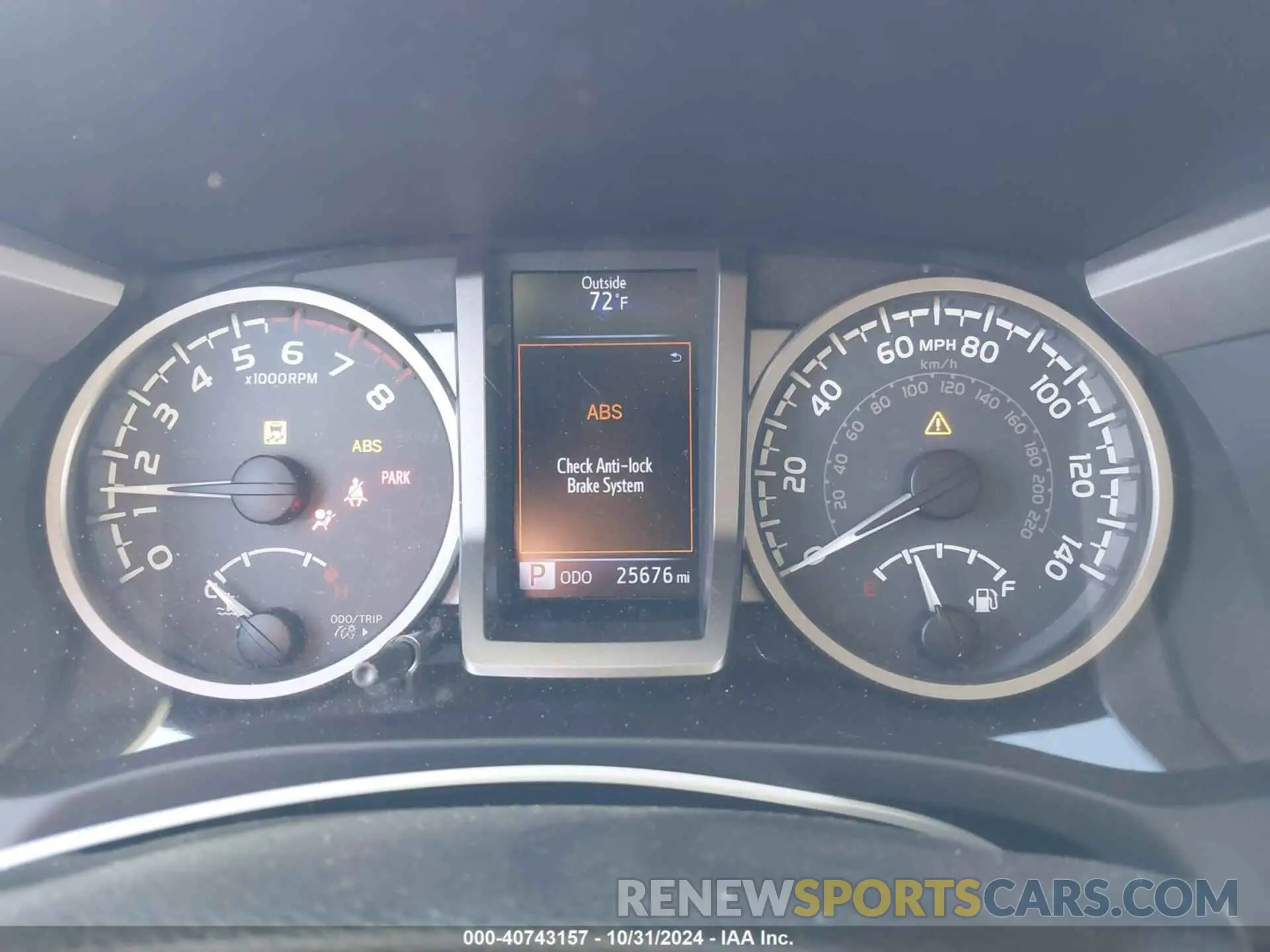 7 Photograph of a damaged car 5TFAX5GN0KX155737 TOYOTA TACOMA 2019