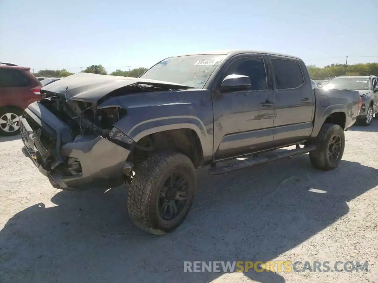 2 Photograph of a damaged car 5TFAX5GN0KX161926 TOYOTA TACOMA 2019