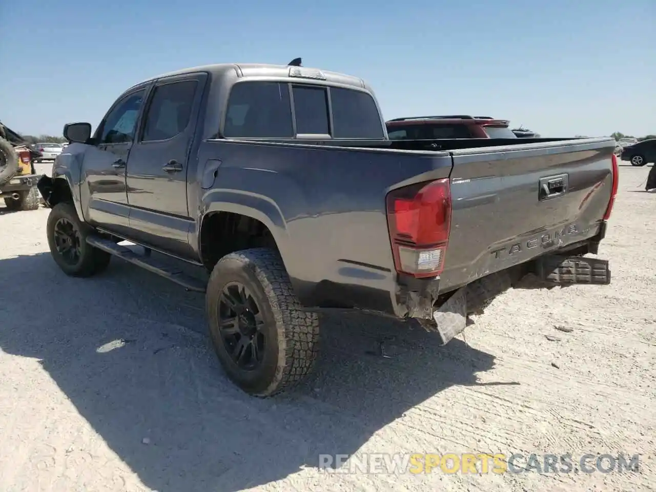 3 Photograph of a damaged car 5TFAX5GN0KX161926 TOYOTA TACOMA 2019