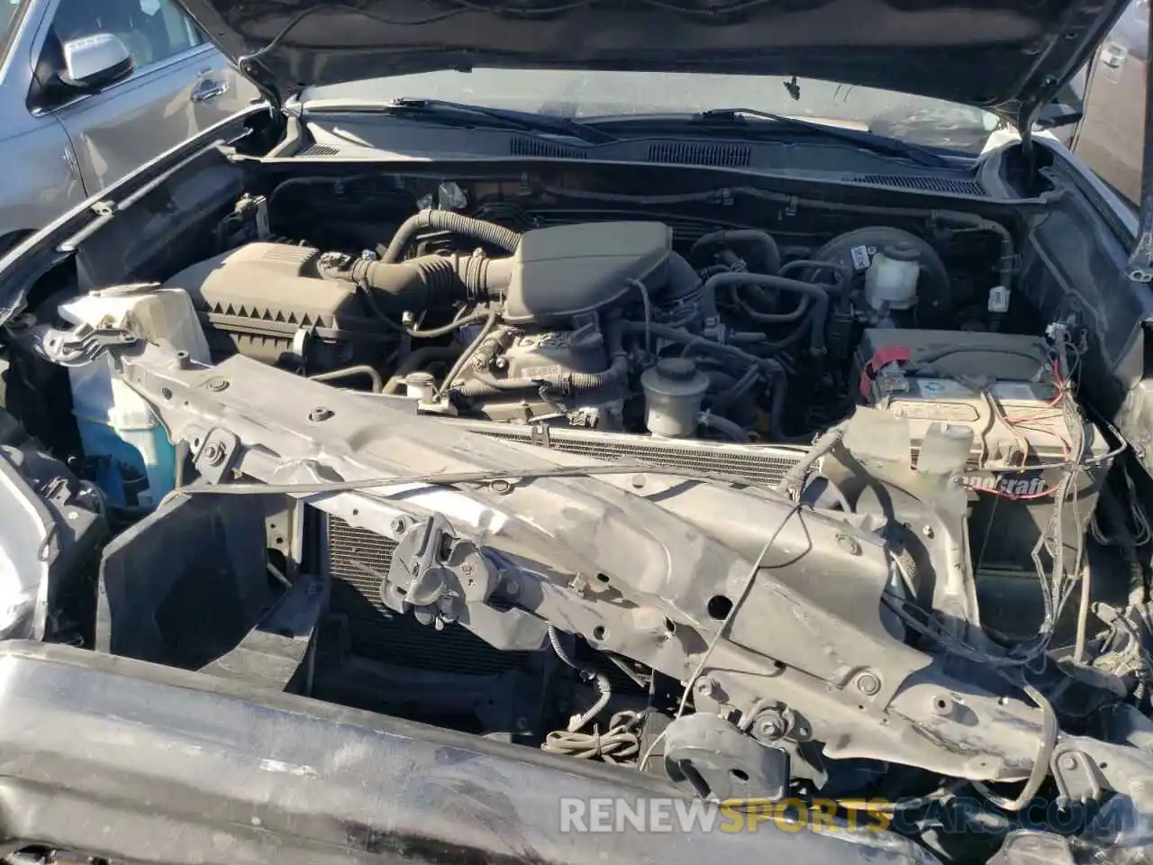 7 Photograph of a damaged car 5TFAX5GN0KX161926 TOYOTA TACOMA 2019