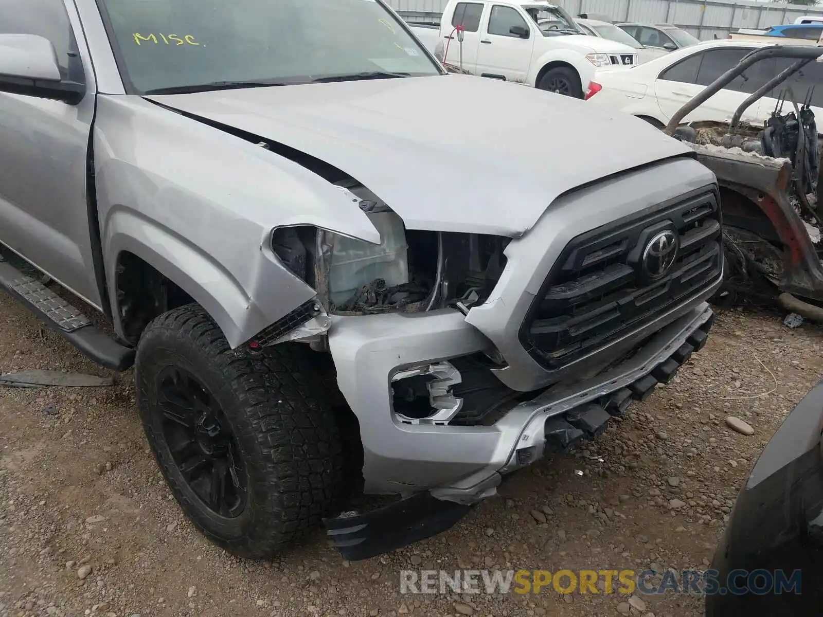 9 Photograph of a damaged car 5TFAX5GN1KX134847 TOYOTA TACOMA 2019