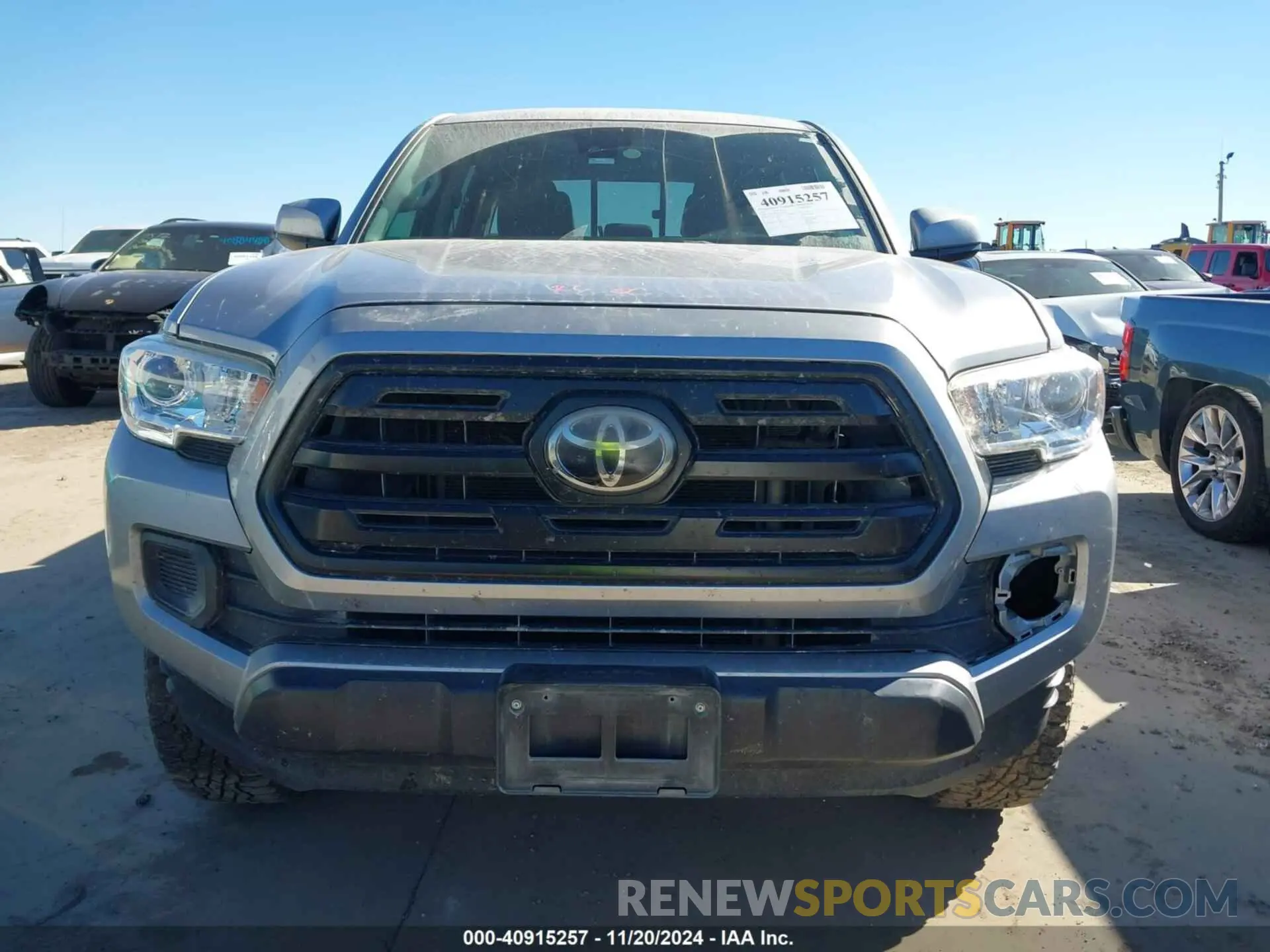 12 Photograph of a damaged car 5TFAX5GN1KX137621 TOYOTA TACOMA 2019