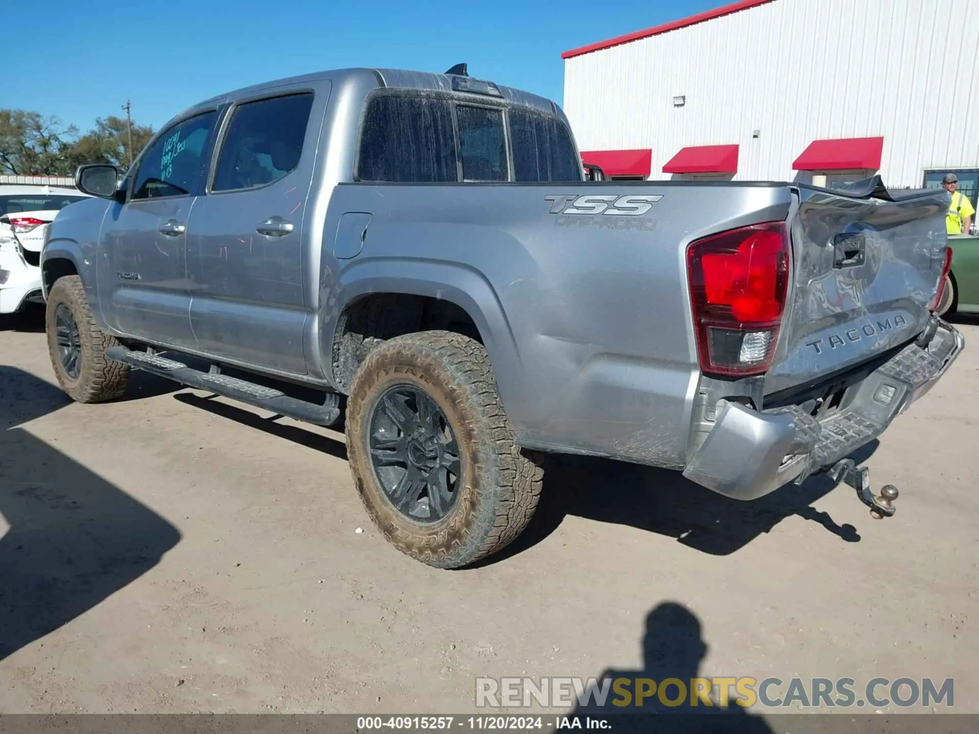 3 Photograph of a damaged car 5TFAX5GN1KX137621 TOYOTA TACOMA 2019