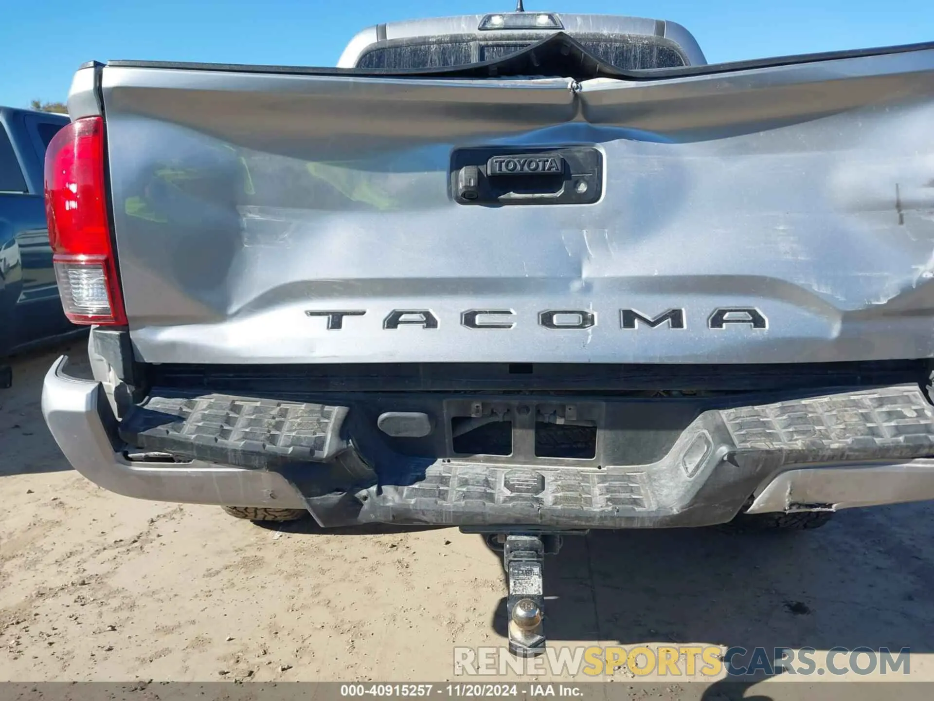 6 Photograph of a damaged car 5TFAX5GN1KX137621 TOYOTA TACOMA 2019