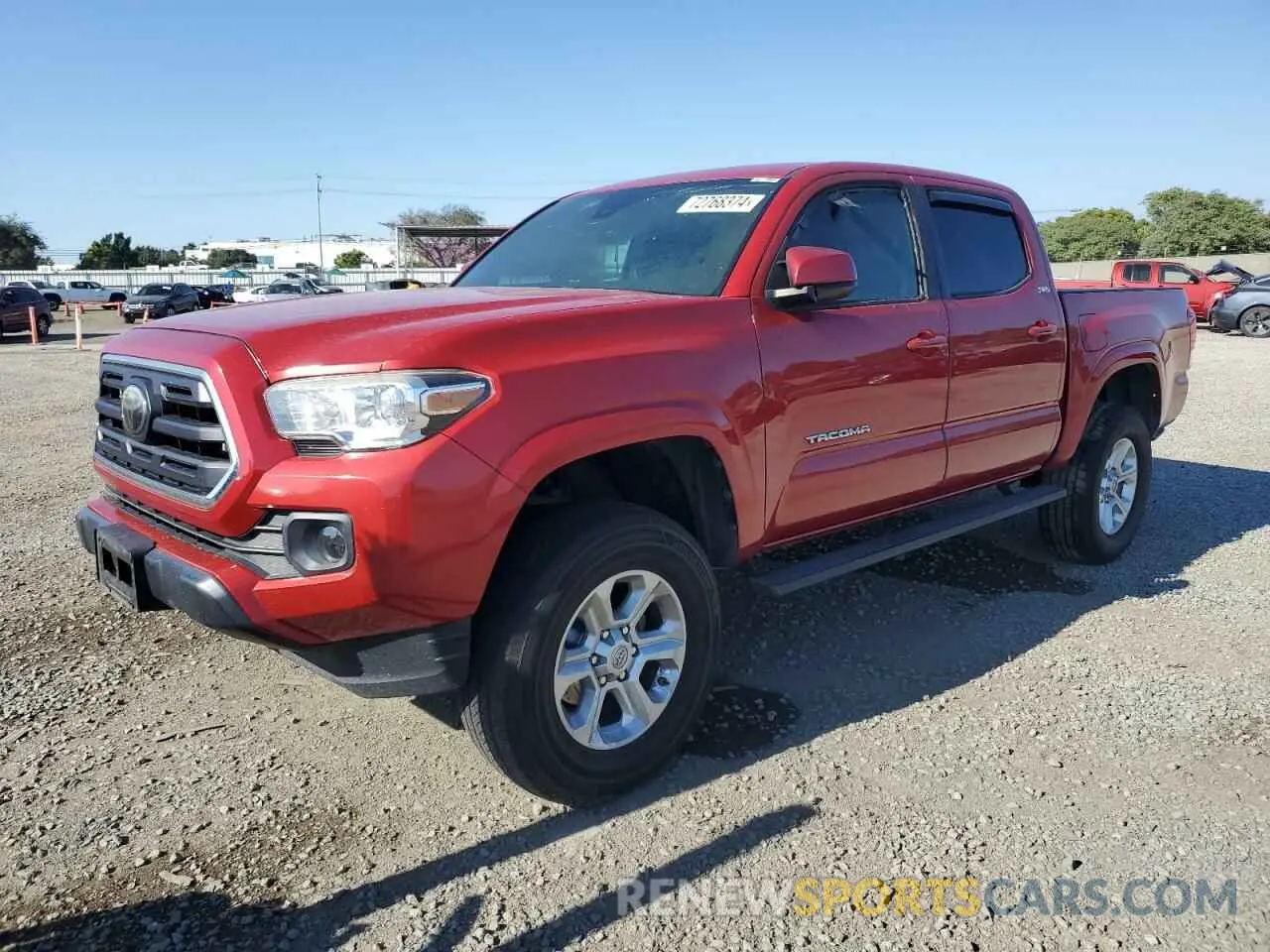 1 Photograph of a damaged car 5TFAX5GN1KX143791 TOYOTA TACOMA 2019