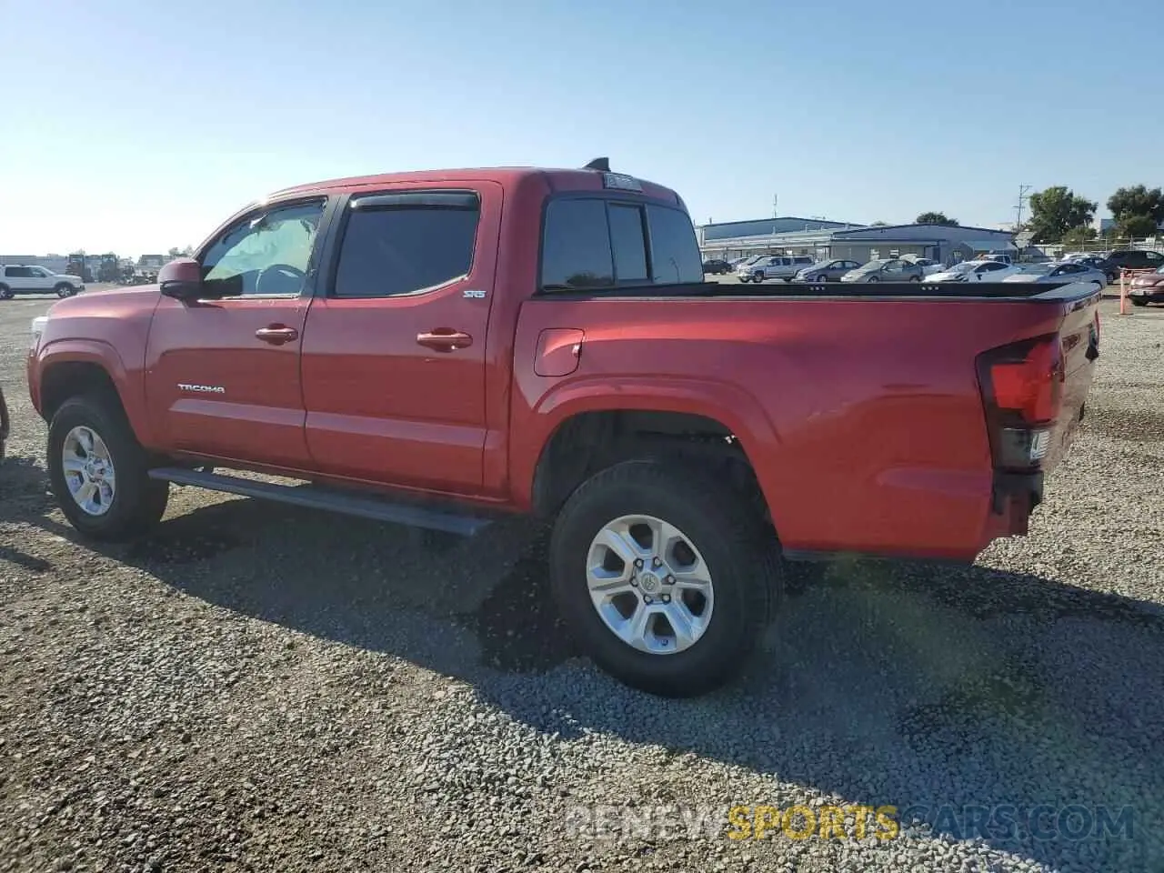 2 Photograph of a damaged car 5TFAX5GN1KX143791 TOYOTA TACOMA 2019