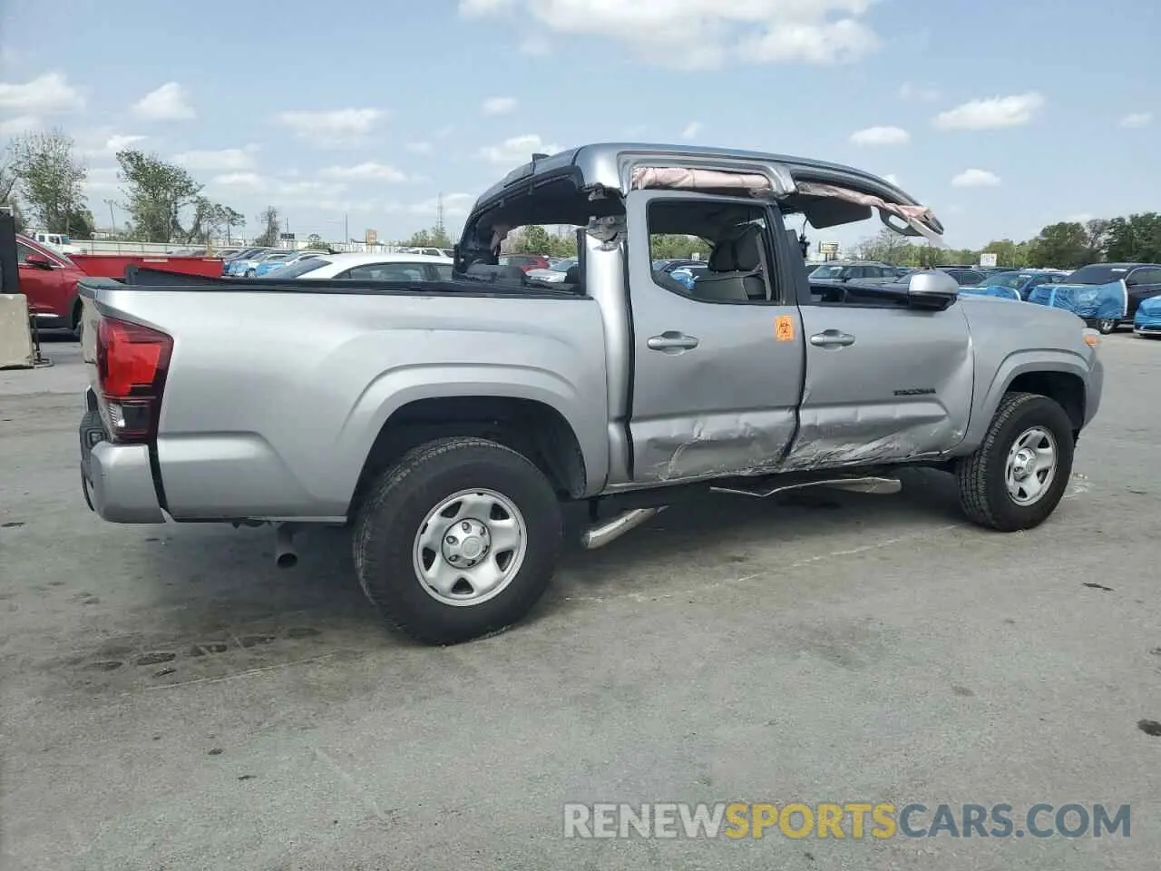 3 Photograph of a damaged car 5TFAX5GN1KX156203 TOYOTA TACOMA 2019