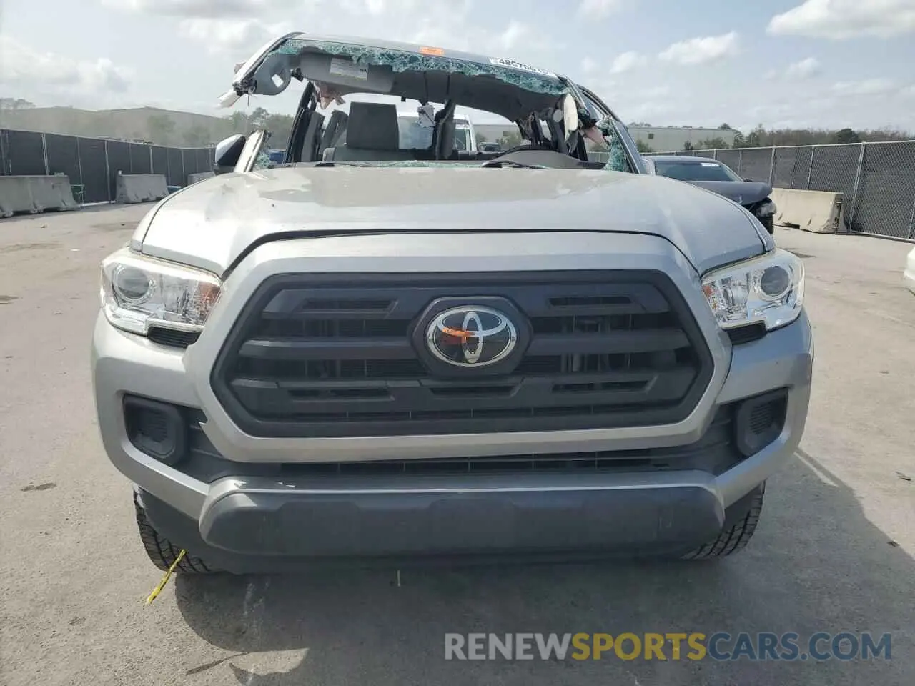 5 Photograph of a damaged car 5TFAX5GN1KX156203 TOYOTA TACOMA 2019