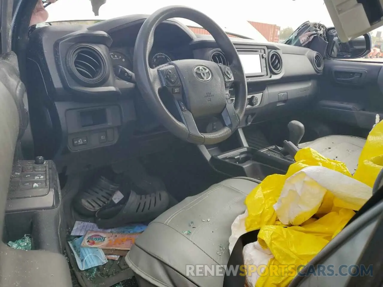 8 Photograph of a damaged car 5TFAX5GN1KX156203 TOYOTA TACOMA 2019