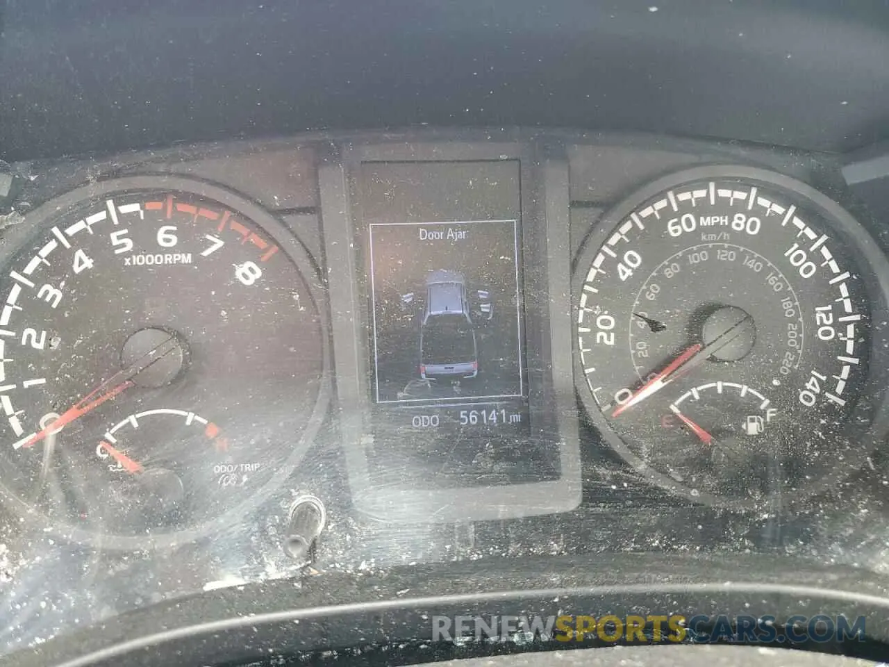 9 Photograph of a damaged car 5TFAX5GN1KX156203 TOYOTA TACOMA 2019