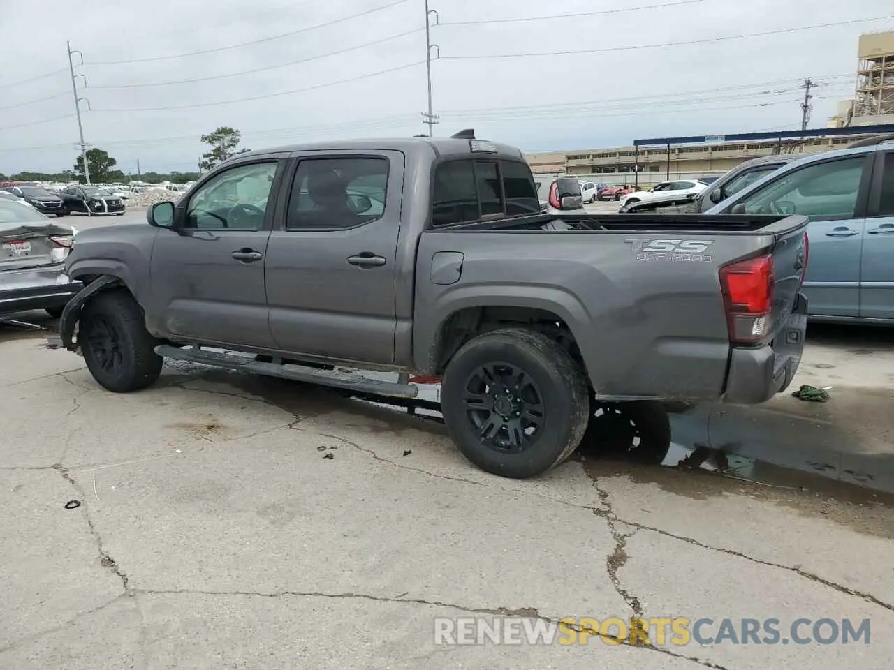 2 Photograph of a damaged car 5TFAX5GN1KX156282 TOYOTA TACOMA 2019