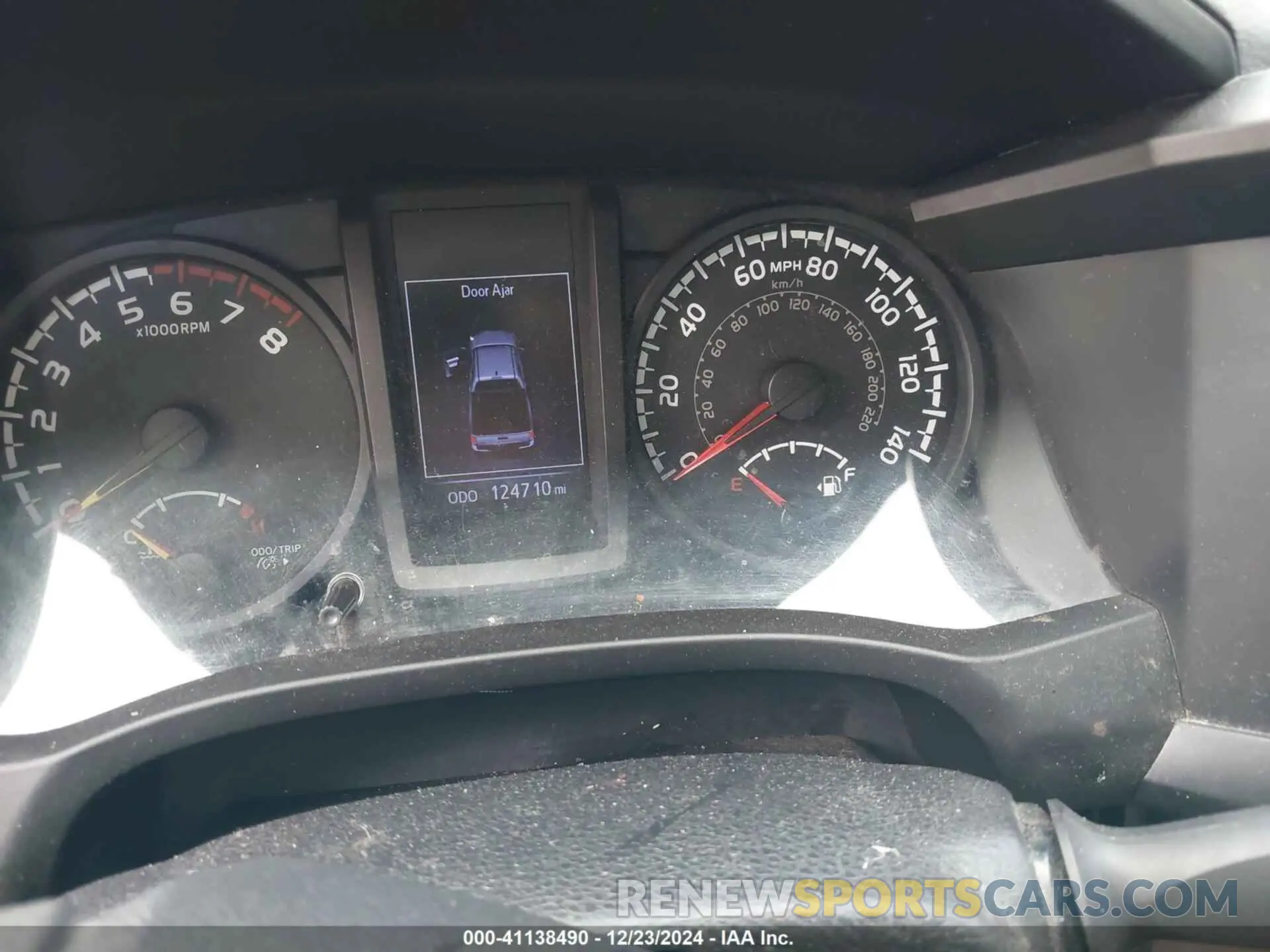 7 Photograph of a damaged car 5TFAX5GN2KX137952 TOYOTA TACOMA 2019