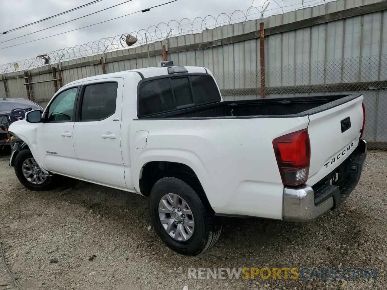 2 Photograph of a damaged car 5TFAX5GN2KX150751 TOYOTA TACOMA 2019