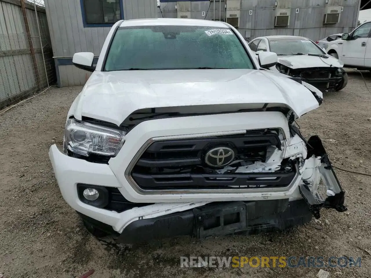 5 Photograph of a damaged car 5TFAX5GN2KX150751 TOYOTA TACOMA 2019