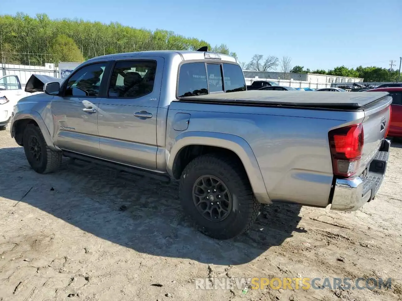 2 Photograph of a damaged car 5TFAX5GN2KX155755 TOYOTA TACOMA 2019