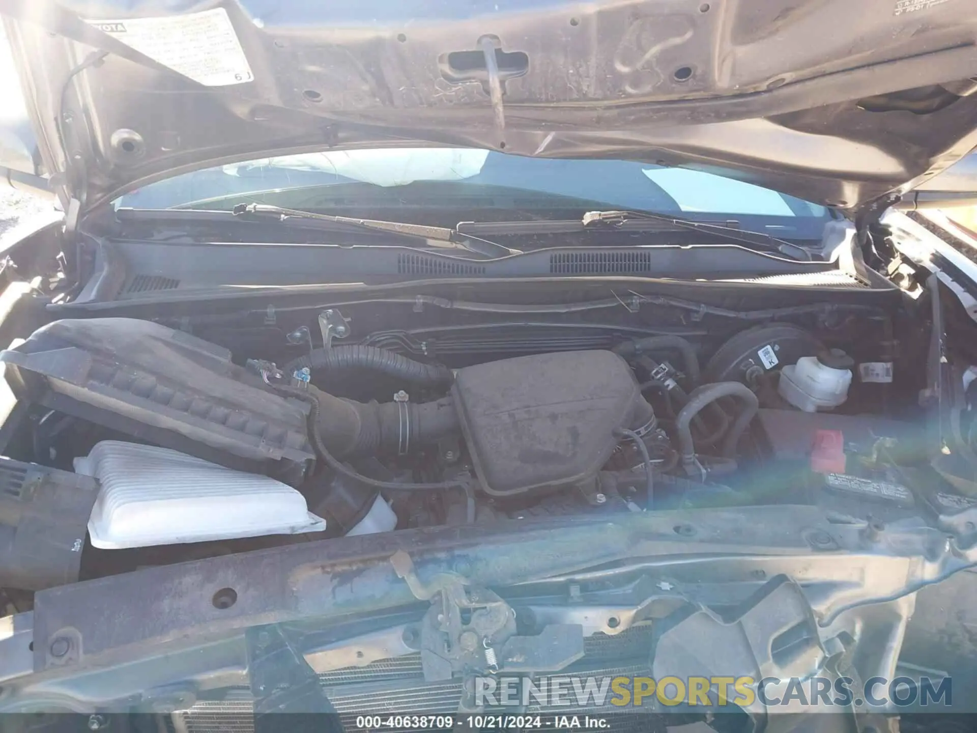 10 Photograph of a damaged car 5TFAX5GN2KX155965 TOYOTA TACOMA 2019