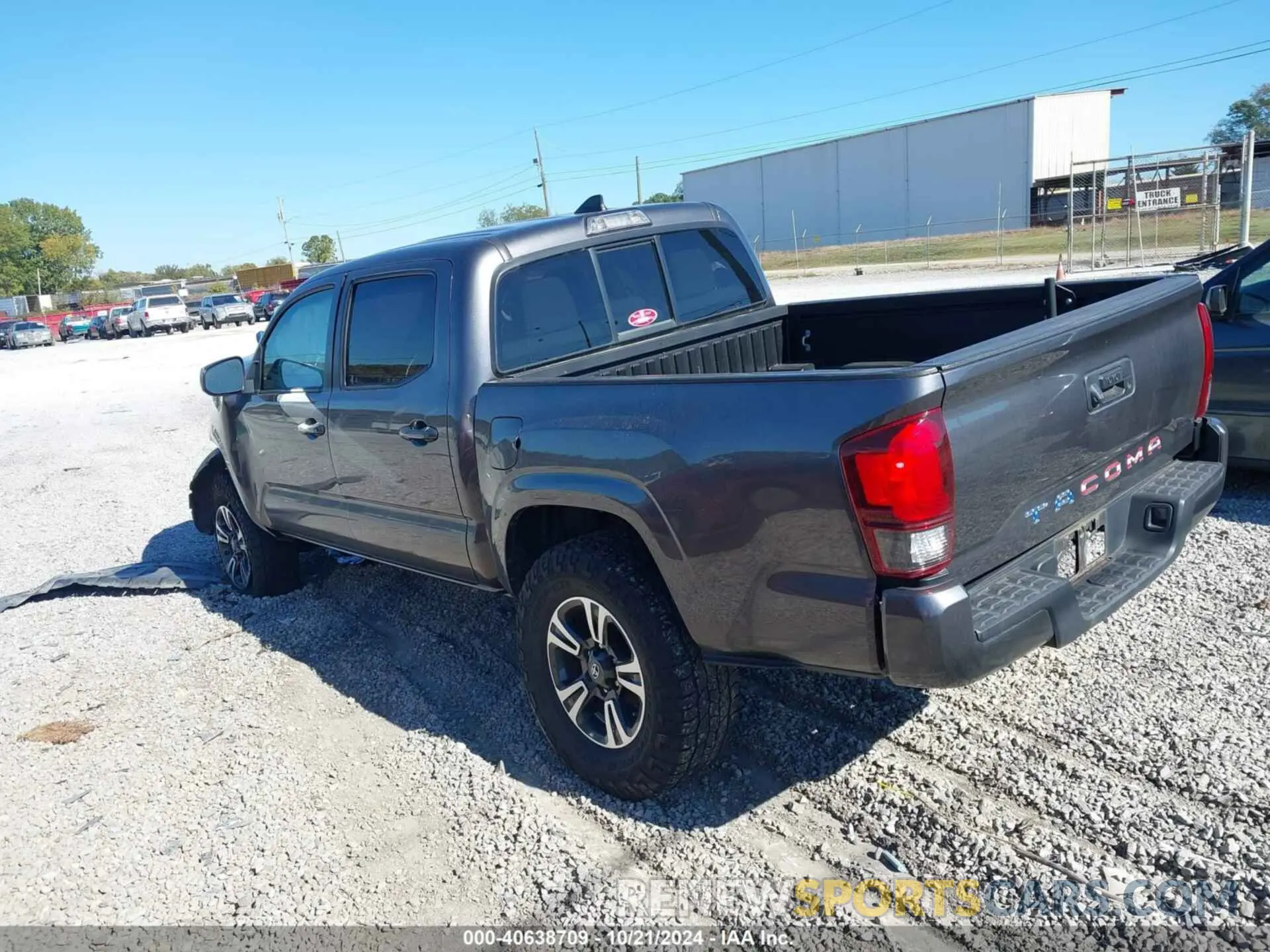 3 Photograph of a damaged car 5TFAX5GN2KX155965 TOYOTA TACOMA 2019