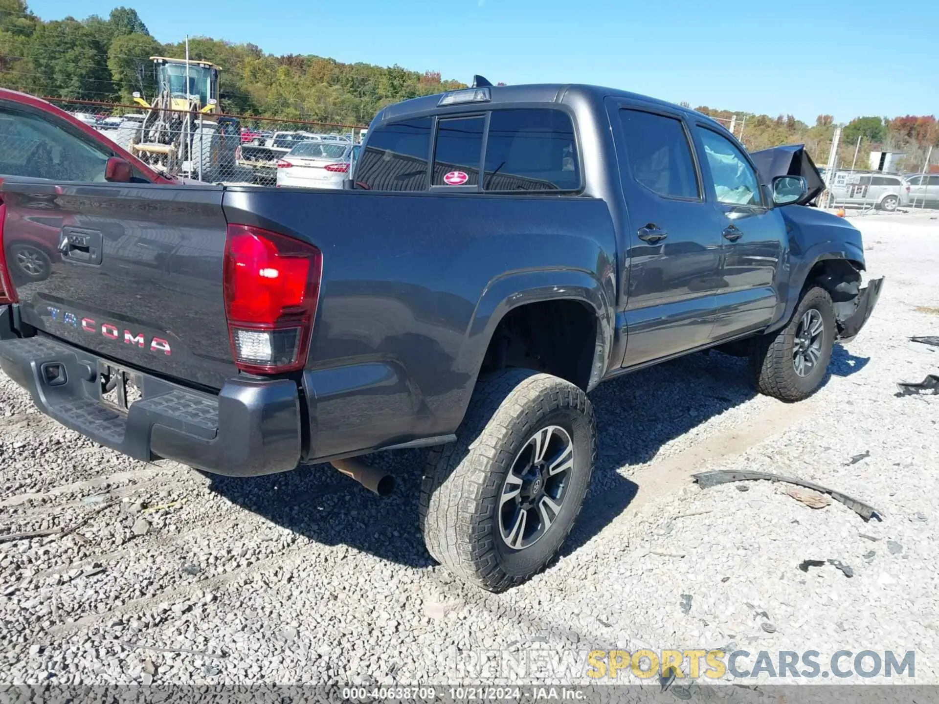 4 Photograph of a damaged car 5TFAX5GN2KX155965 TOYOTA TACOMA 2019