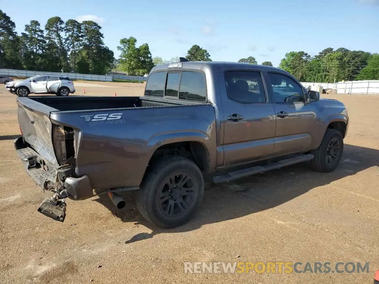3 Photograph of a damaged car 5TFAX5GN2KX161636 TOYOTA TACOMA 2019