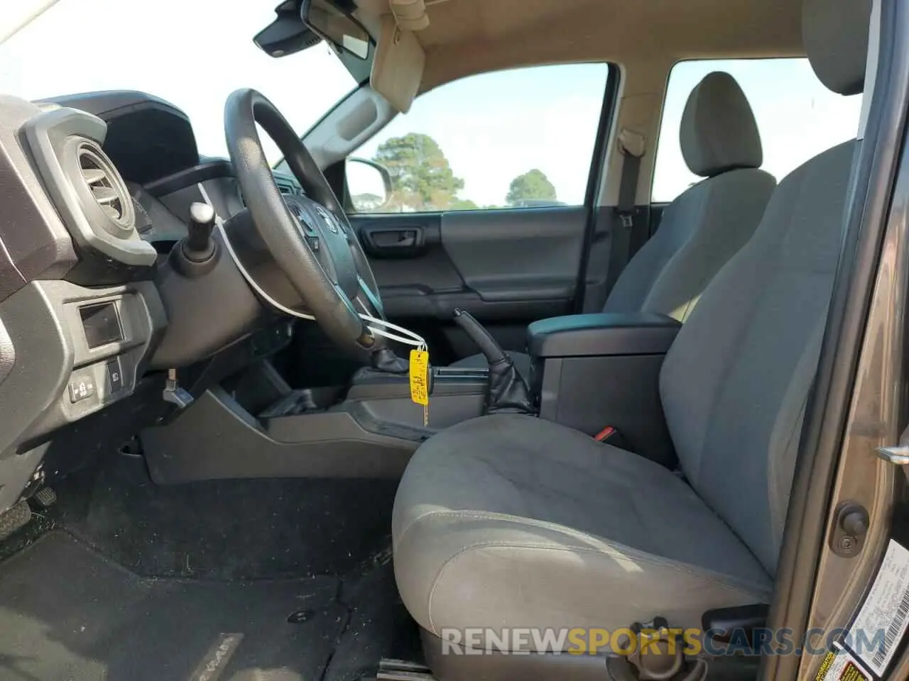 7 Photograph of a damaged car 5TFAX5GN2KX161636 TOYOTA TACOMA 2019