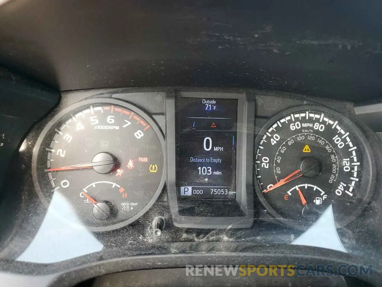9 Photograph of a damaged car 5TFAX5GN2KX161636 TOYOTA TACOMA 2019