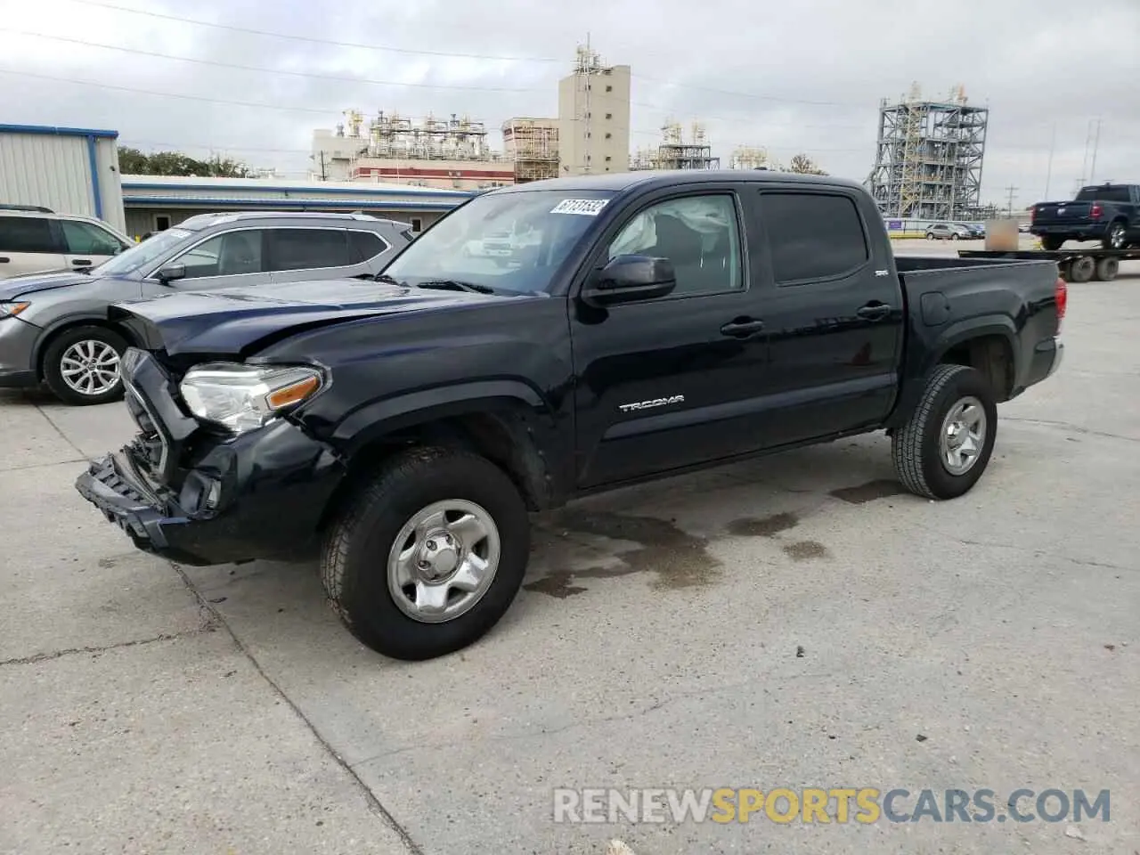 1 Photograph of a damaged car 5TFAX5GN3KX137572 TOYOTA TACOMA 2019