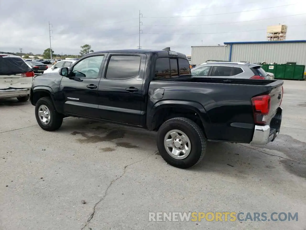 2 Photograph of a damaged car 5TFAX5GN3KX137572 TOYOTA TACOMA 2019