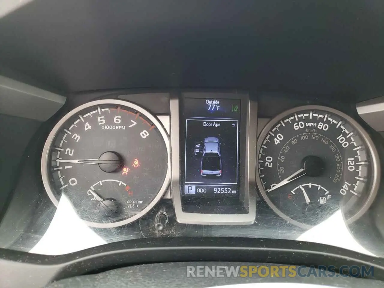 9 Photograph of a damaged car 5TFAX5GN3KX137572 TOYOTA TACOMA 2019
