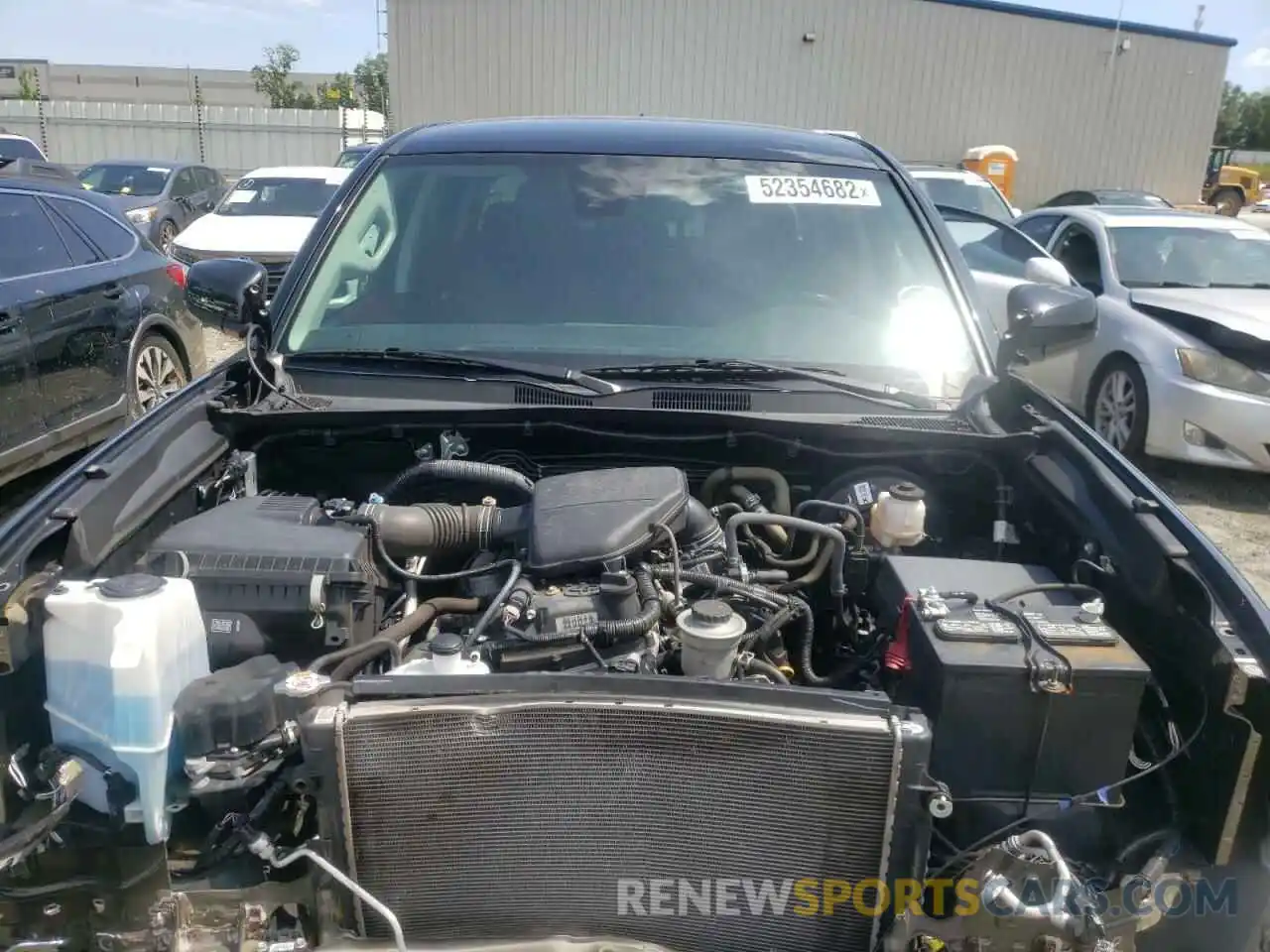 7 Photograph of a damaged car 5TFAX5GN3KX138639 TOYOTA TACOMA 2019