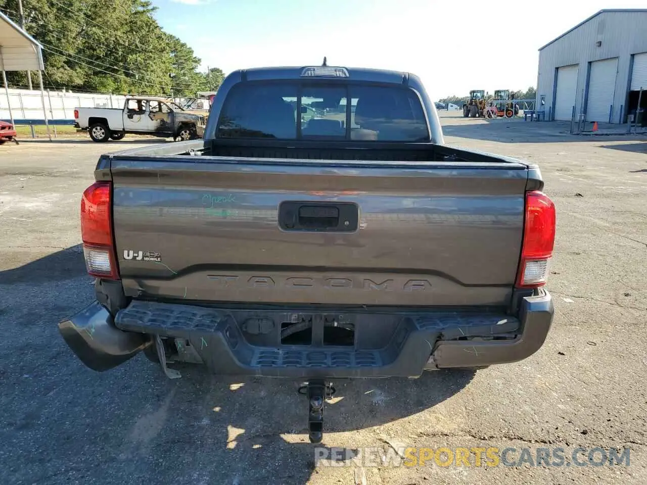 6 Photograph of a damaged car 5TFAX5GN3KX142318 TOYOTA TACOMA 2019