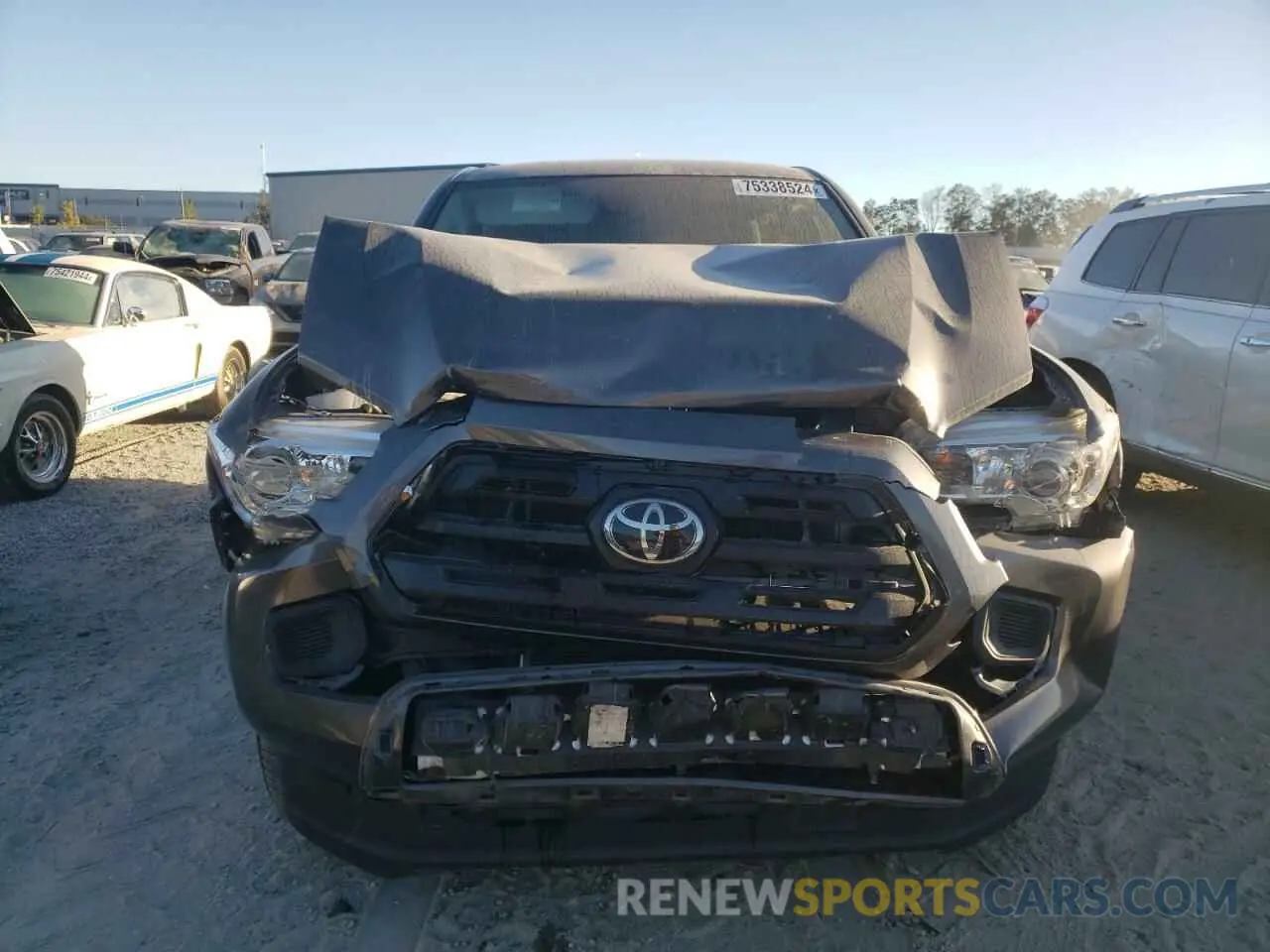 5 Photograph of a damaged car 5TFAX5GN3KX146417 TOYOTA TACOMA 2019