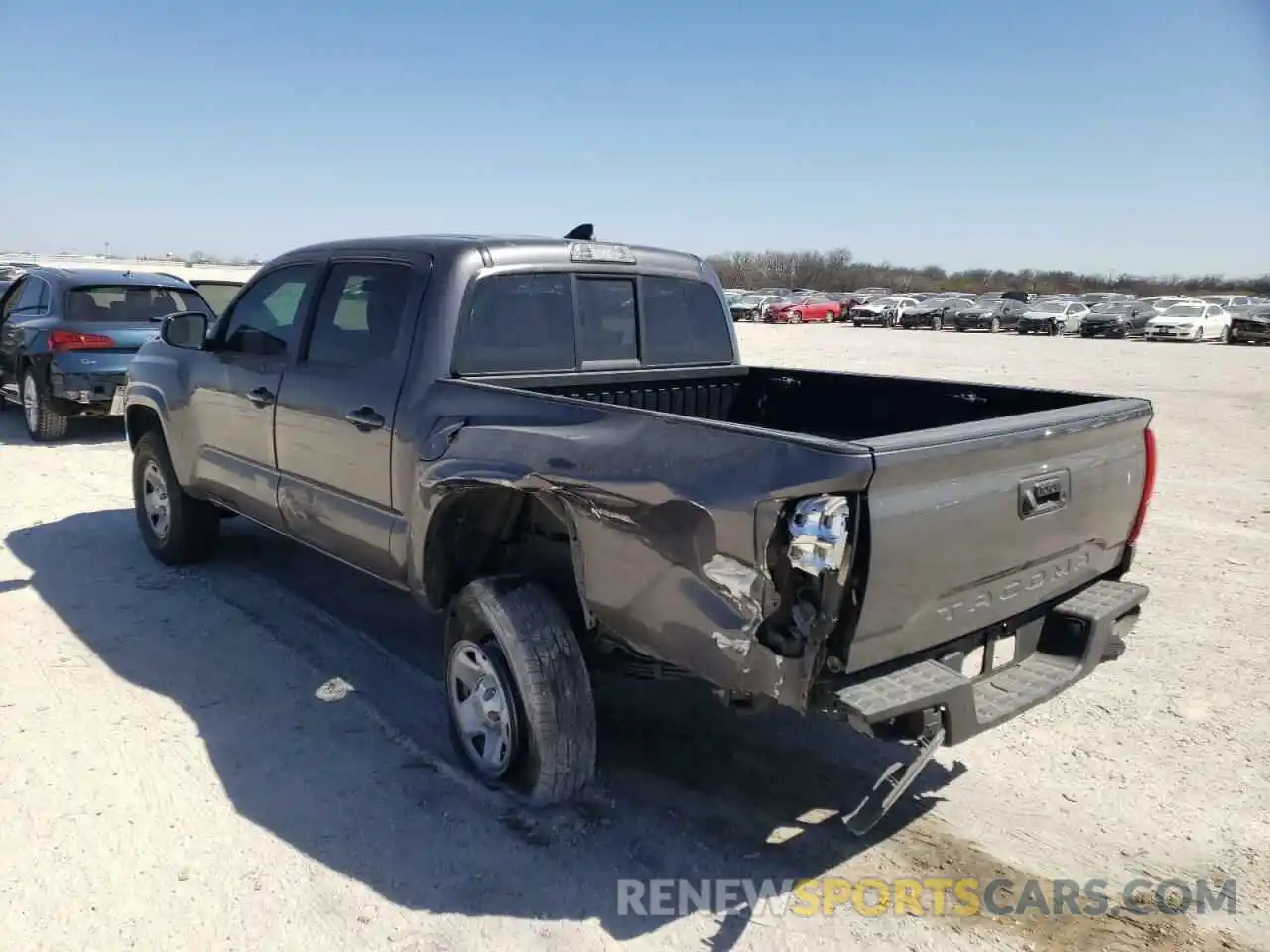 3 Photograph of a damaged car 5TFAX5GN3KX165047 TOYOTA TACOMA 2019