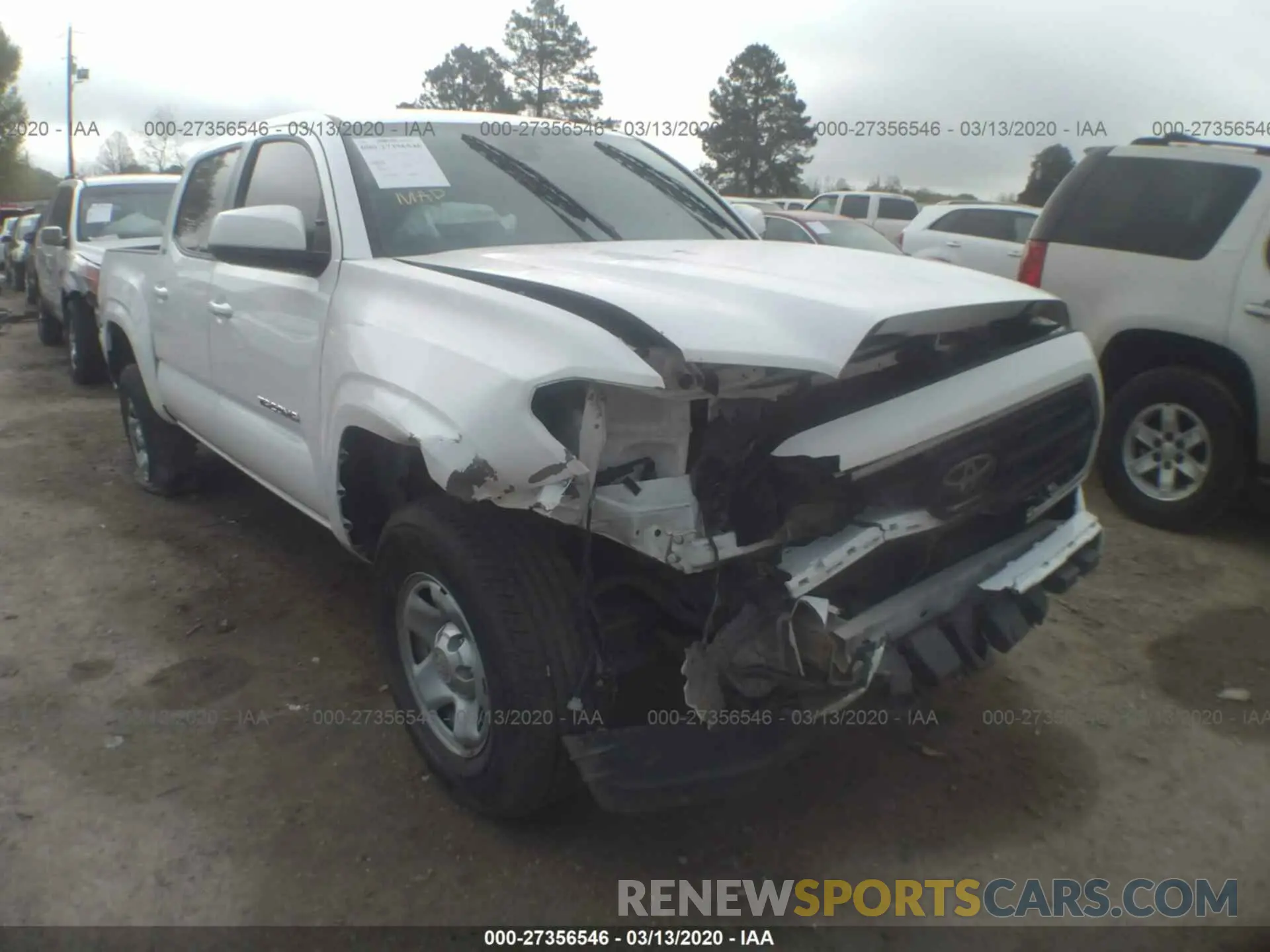 6 Photograph of a damaged car 5TFAX5GN4KX137113 TOYOTA TACOMA 2019