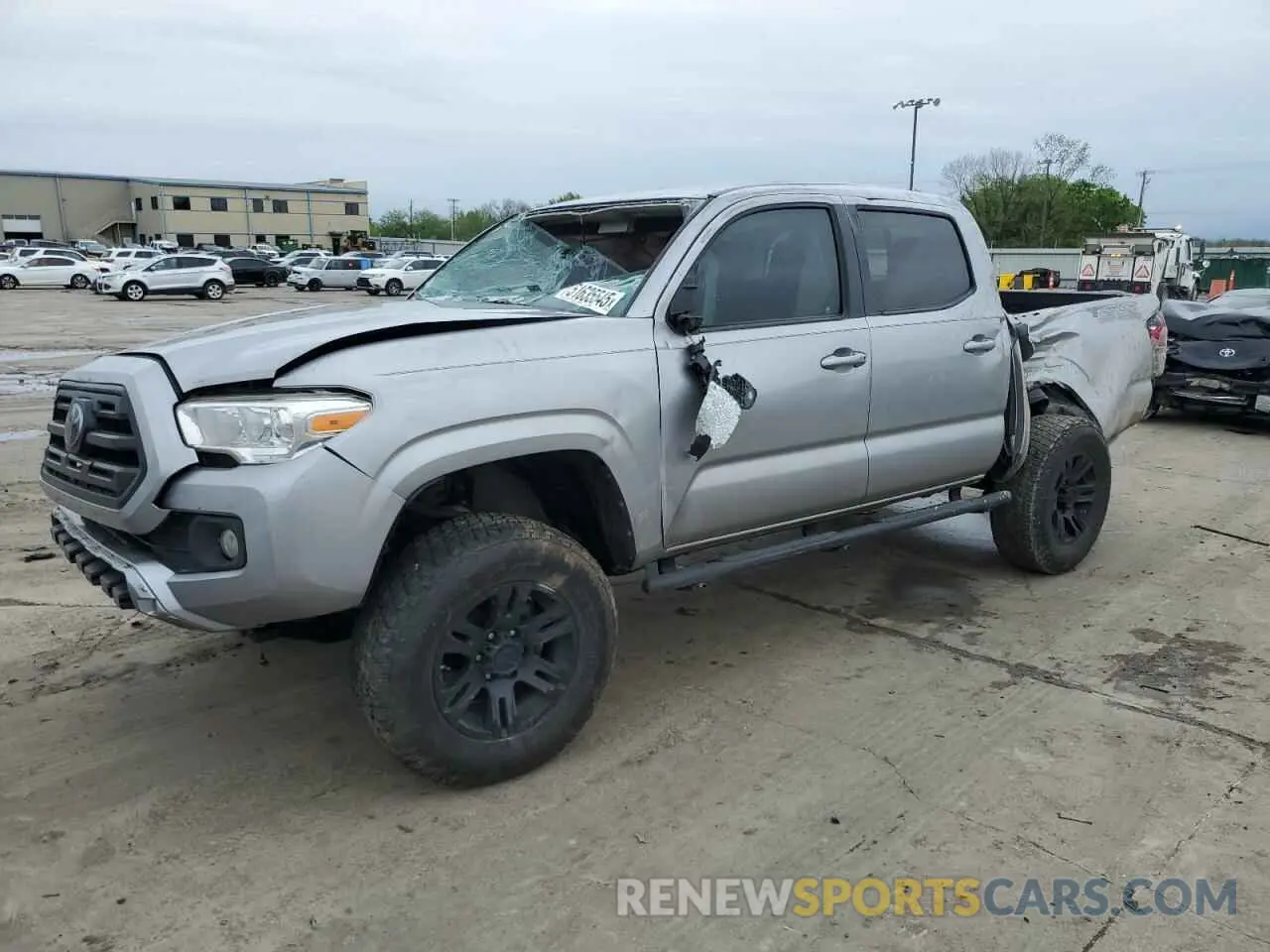 1 Photograph of a damaged car 5TFAX5GN4KX137807 TOYOTA TACOMA 2019