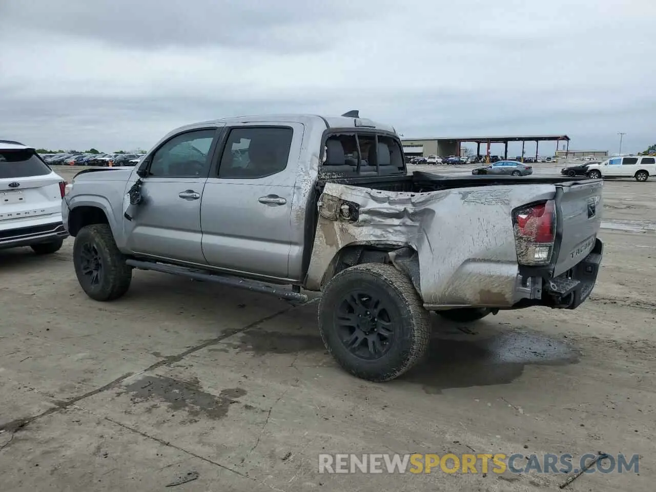 2 Photograph of a damaged car 5TFAX5GN4KX137807 TOYOTA TACOMA 2019