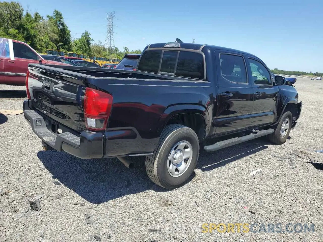 3 Photograph of a damaged car 5TFAX5GN4KX161282 TOYOTA TACOMA 2019