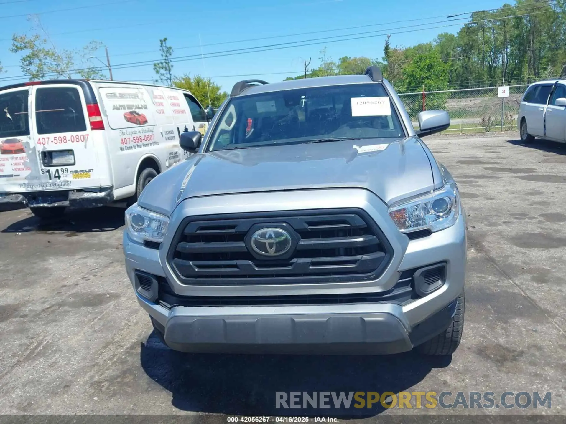 11 Photograph of a damaged car 5TFAX5GN5KX140179 TOYOTA TACOMA 2019