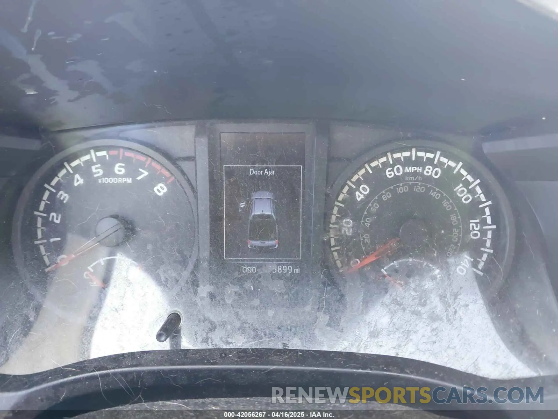 7 Photograph of a damaged car 5TFAX5GN5KX140179 TOYOTA TACOMA 2019