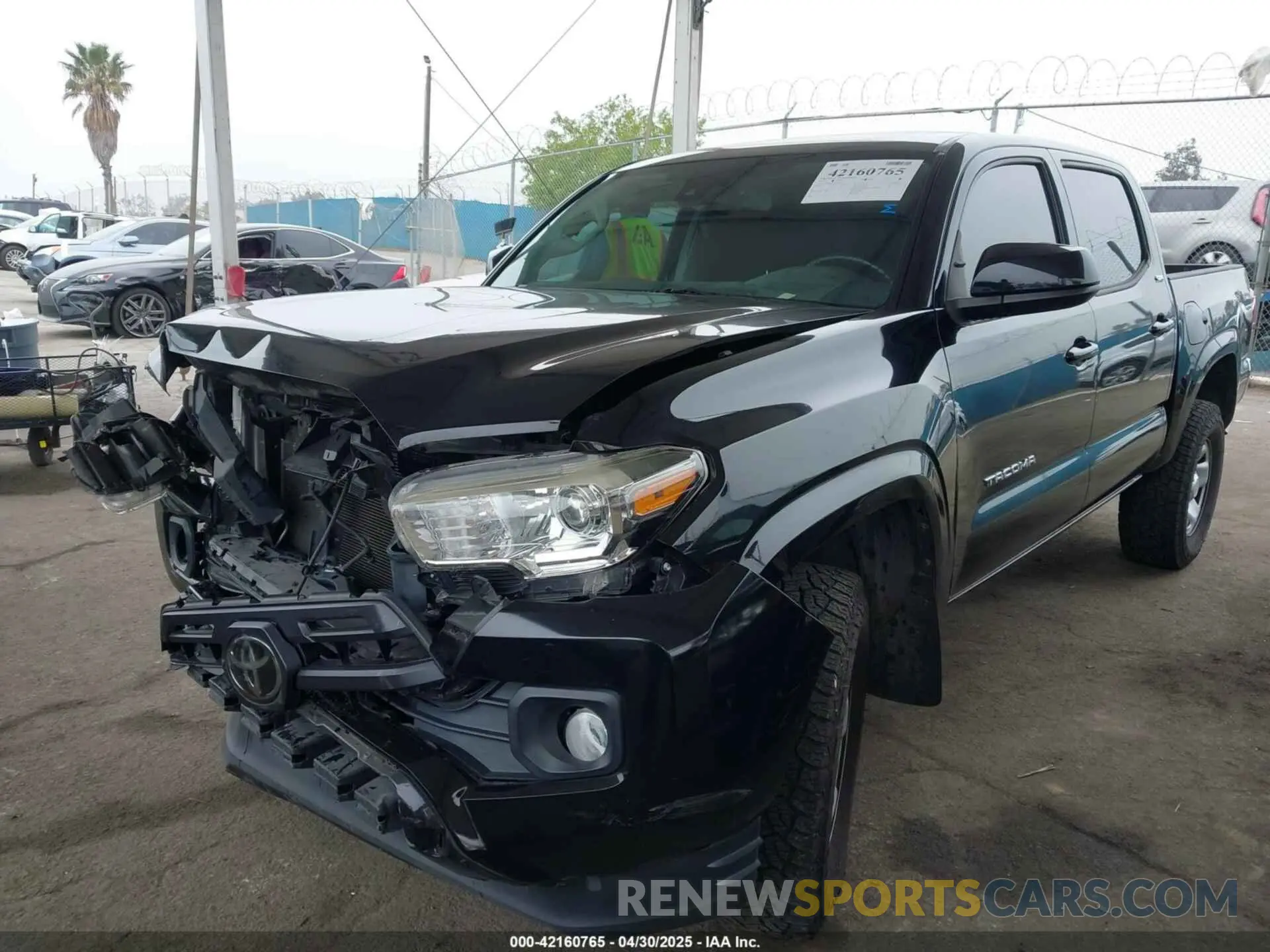 6 Photograph of a damaged car 5TFAX5GN5KX140795 TOYOTA TACOMA 2019