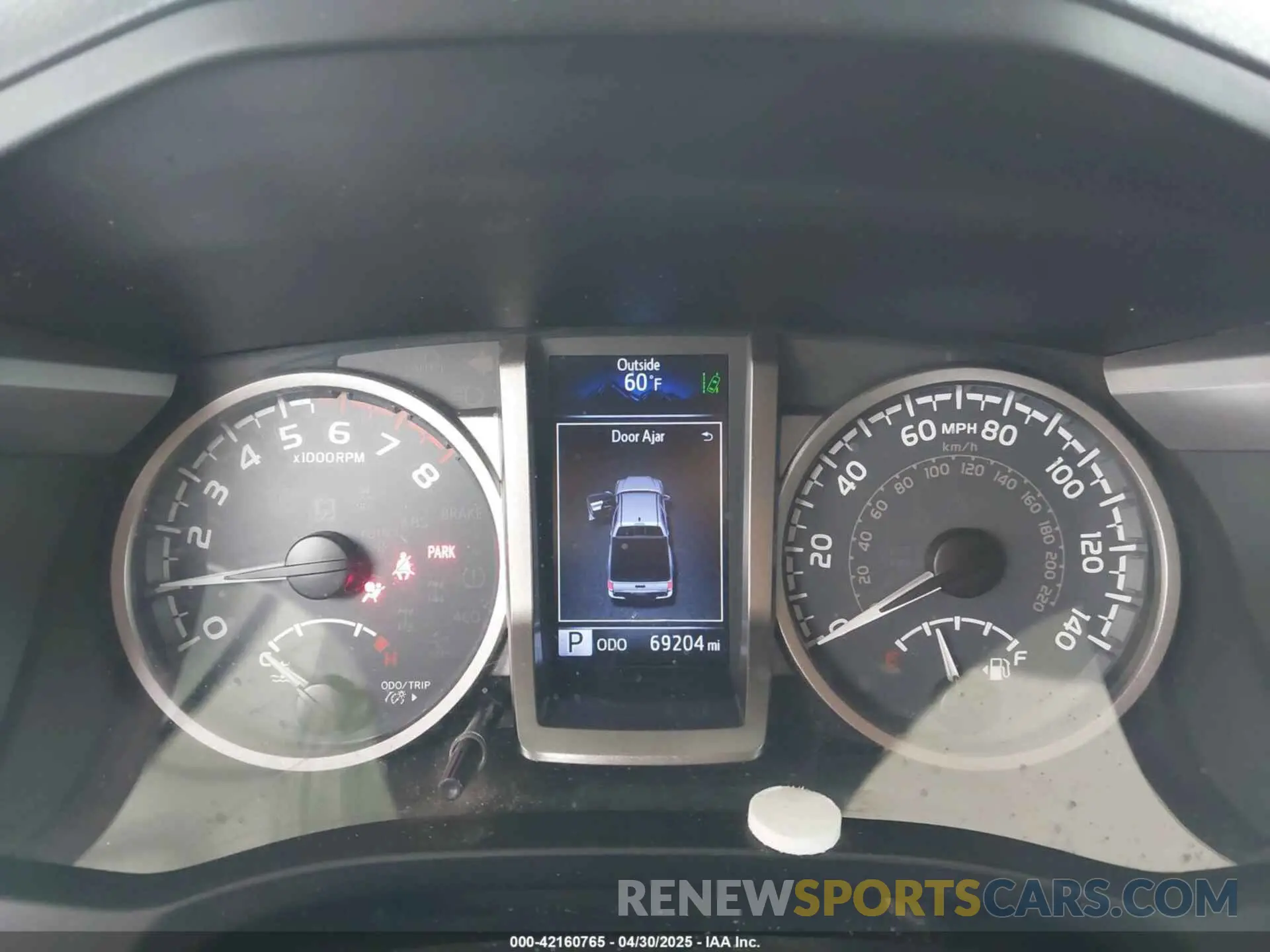 7 Photograph of a damaged car 5TFAX5GN5KX140795 TOYOTA TACOMA 2019