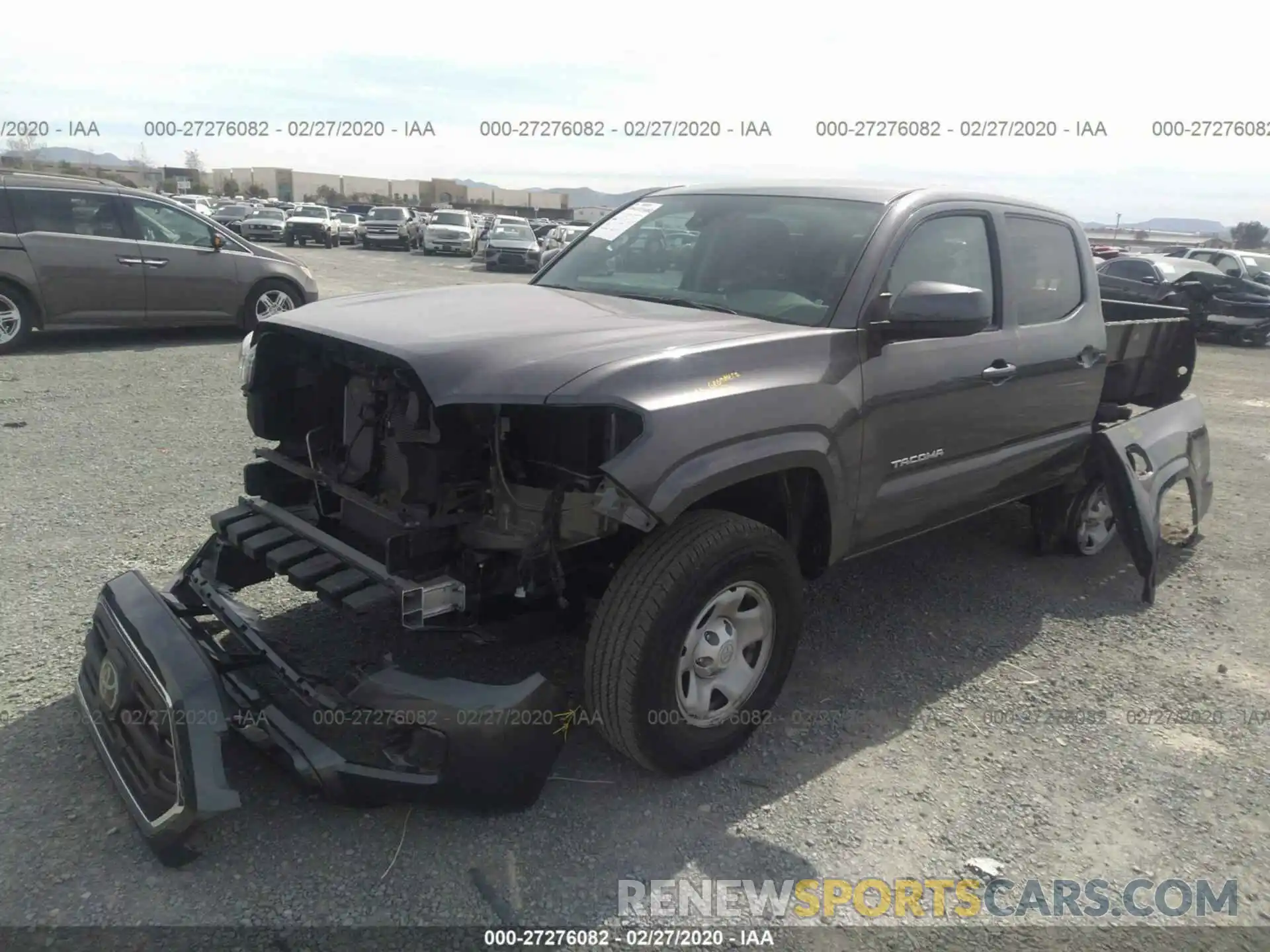 6 Photograph of a damaged car 5TFAX5GN5KX141817 TOYOTA TACOMA 2019