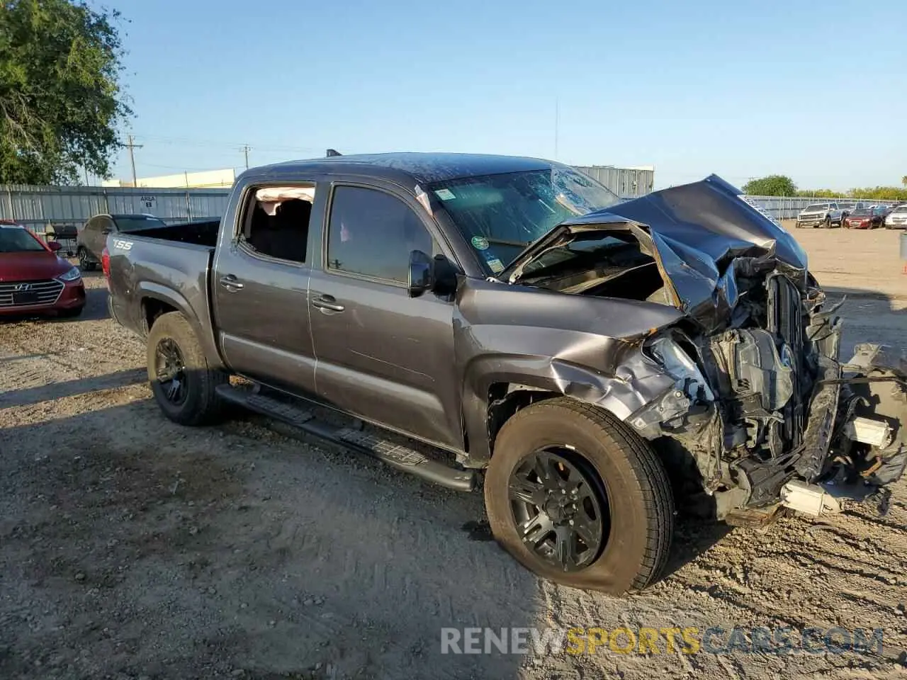 4 Photograph of a damaged car 5TFAX5GN5KX149139 TOYOTA TACOMA 2019