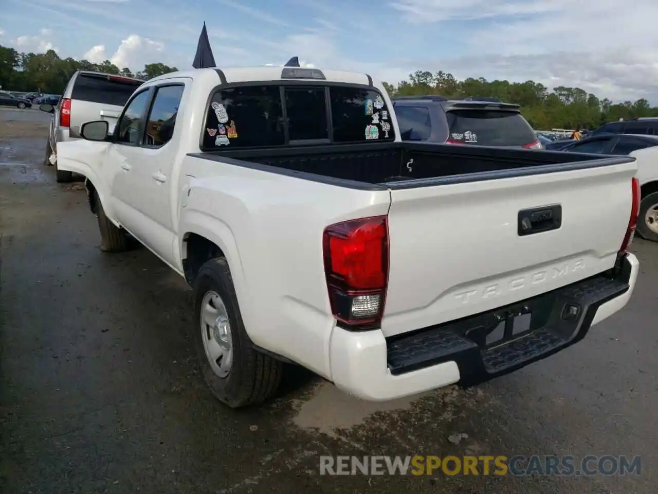 3 Photograph of a damaged car 5TFAX5GN5KX149772 TOYOTA TACOMA 2019