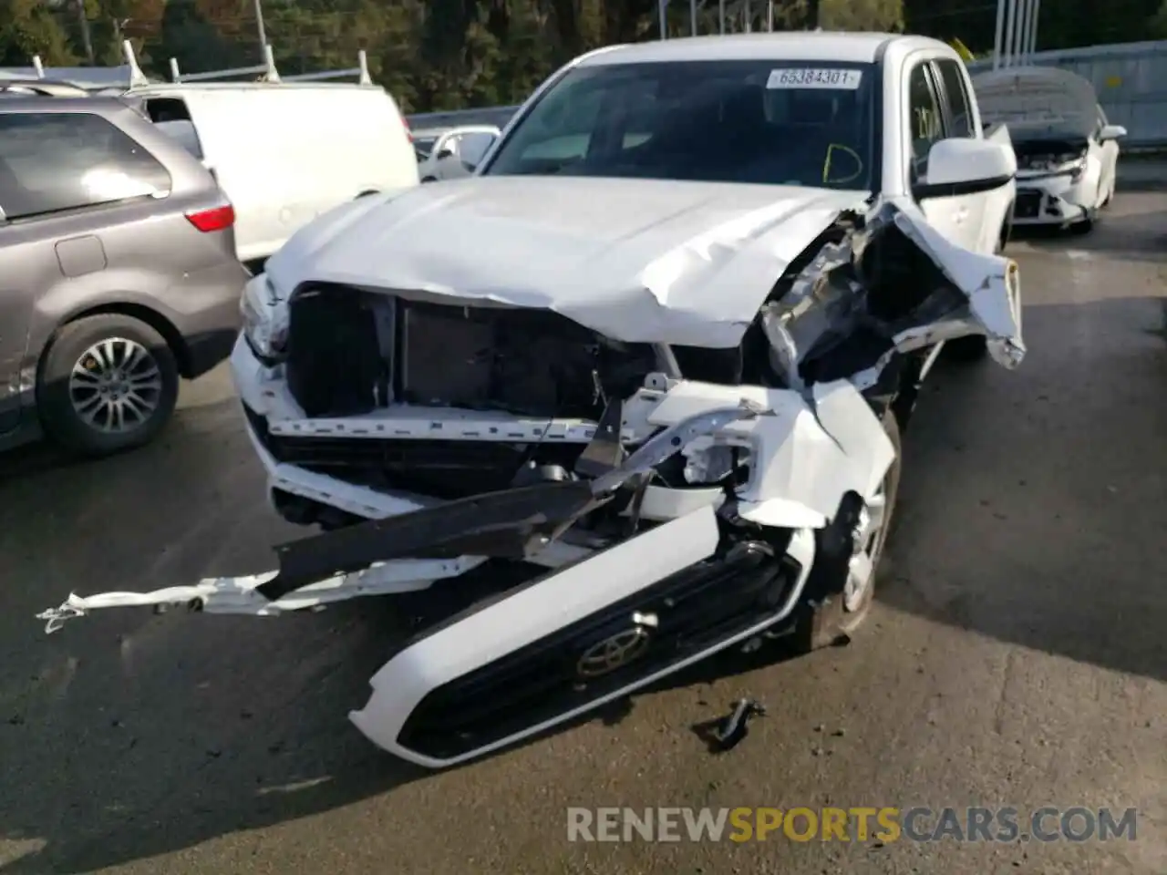 9 Photograph of a damaged car 5TFAX5GN5KX149772 TOYOTA TACOMA 2019