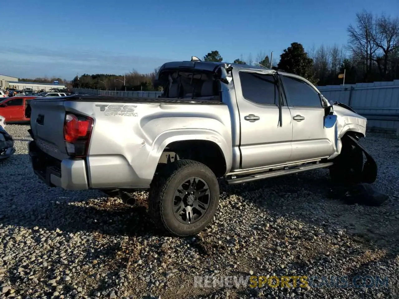 3 Photograph of a damaged car 5TFAX5GN5KX152963 TOYOTA TACOMA 2019