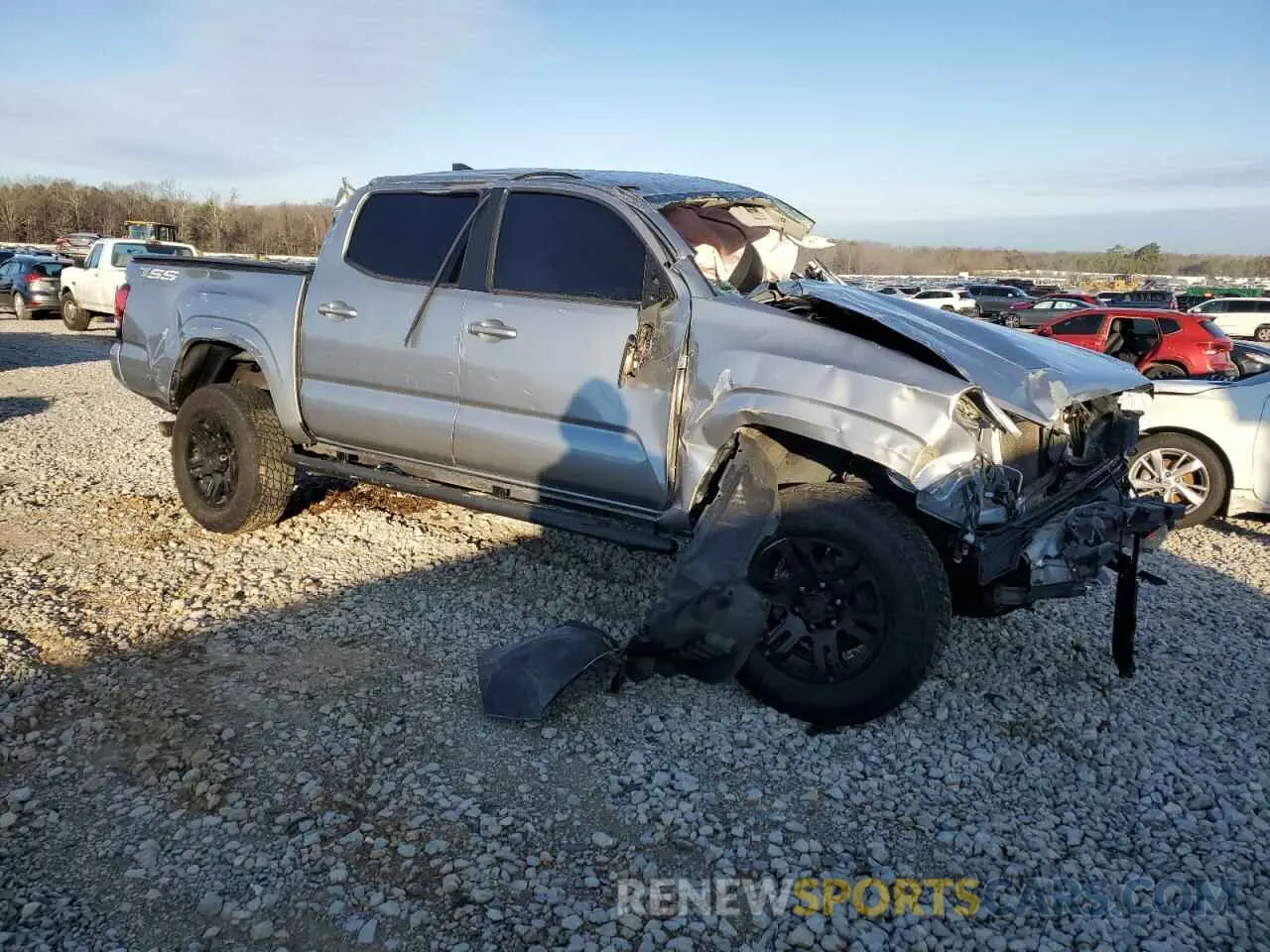 4 Photograph of a damaged car 5TFAX5GN5KX152963 TOYOTA TACOMA 2019