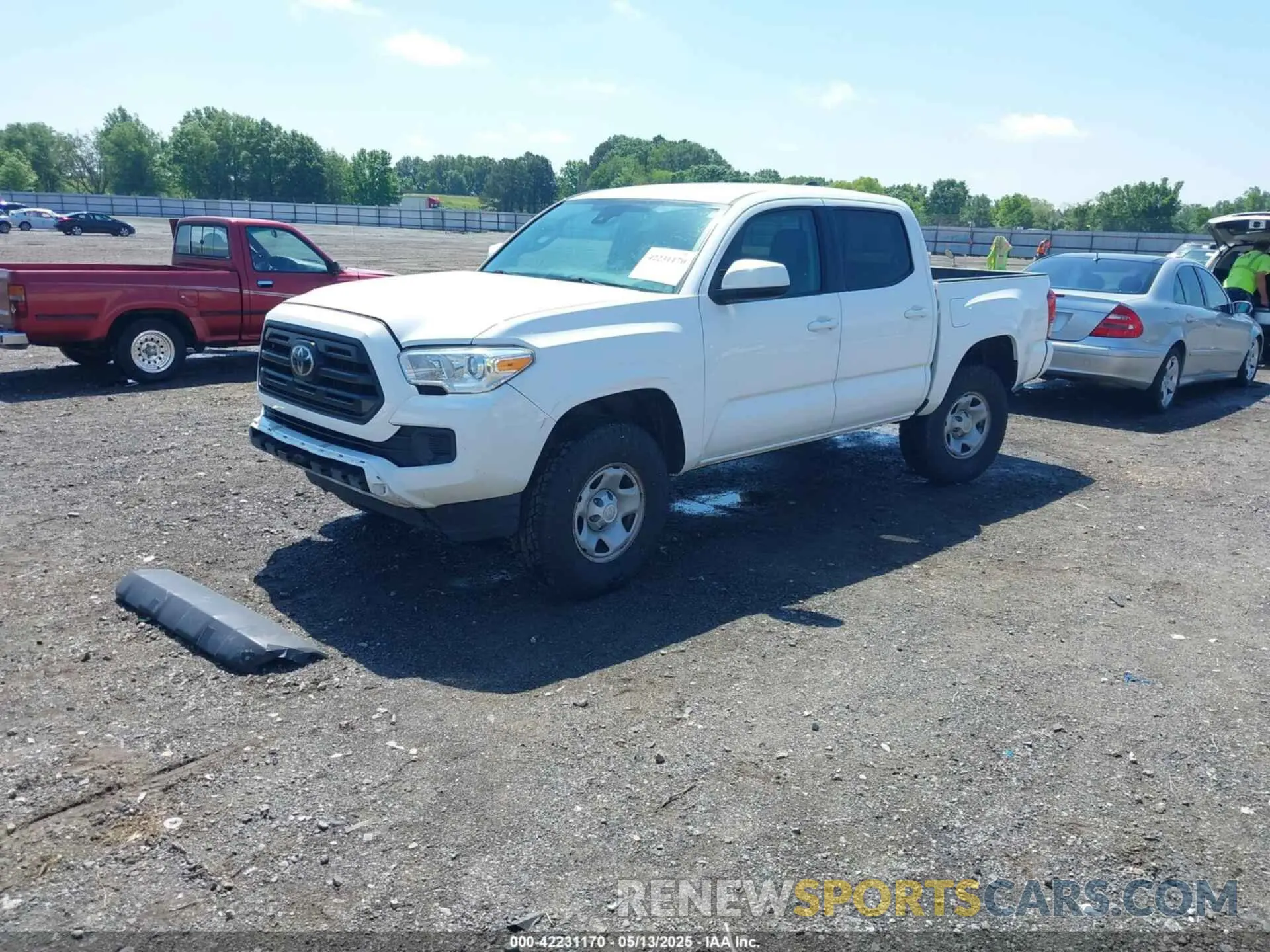 2 Photograph of a damaged car 5TFAX5GN5KX156933 TOYOTA TACOMA 2019