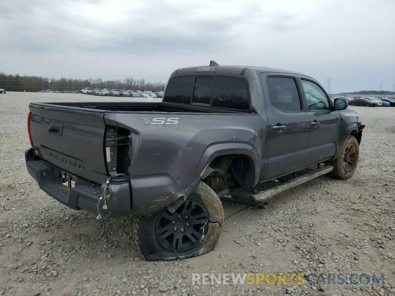 3 Photograph of a damaged car 5TFAX5GN6KX149943 TOYOTA TACOMA 2019