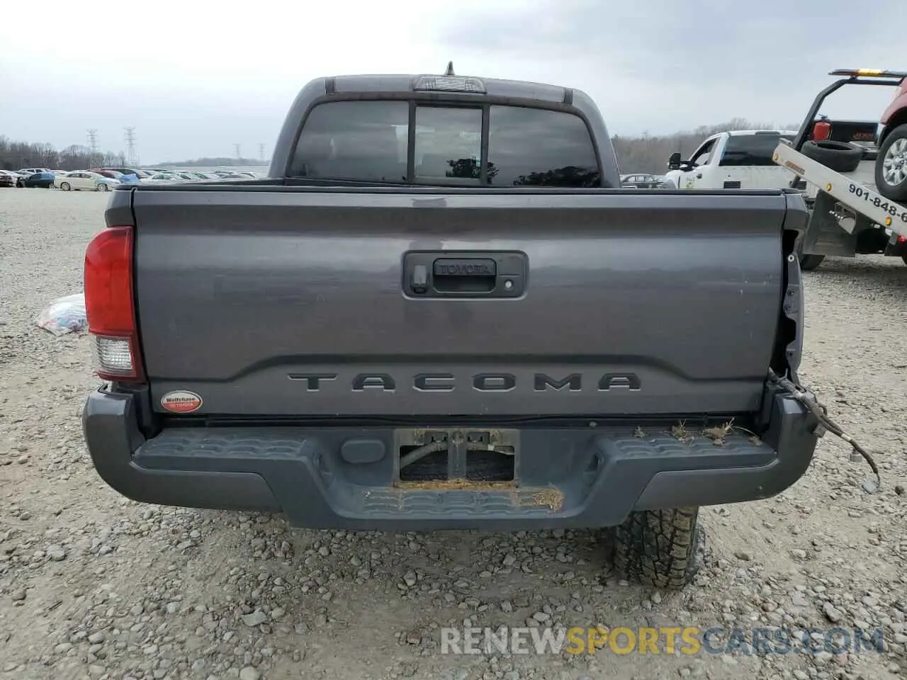 6 Photograph of a damaged car 5TFAX5GN6KX149943 TOYOTA TACOMA 2019